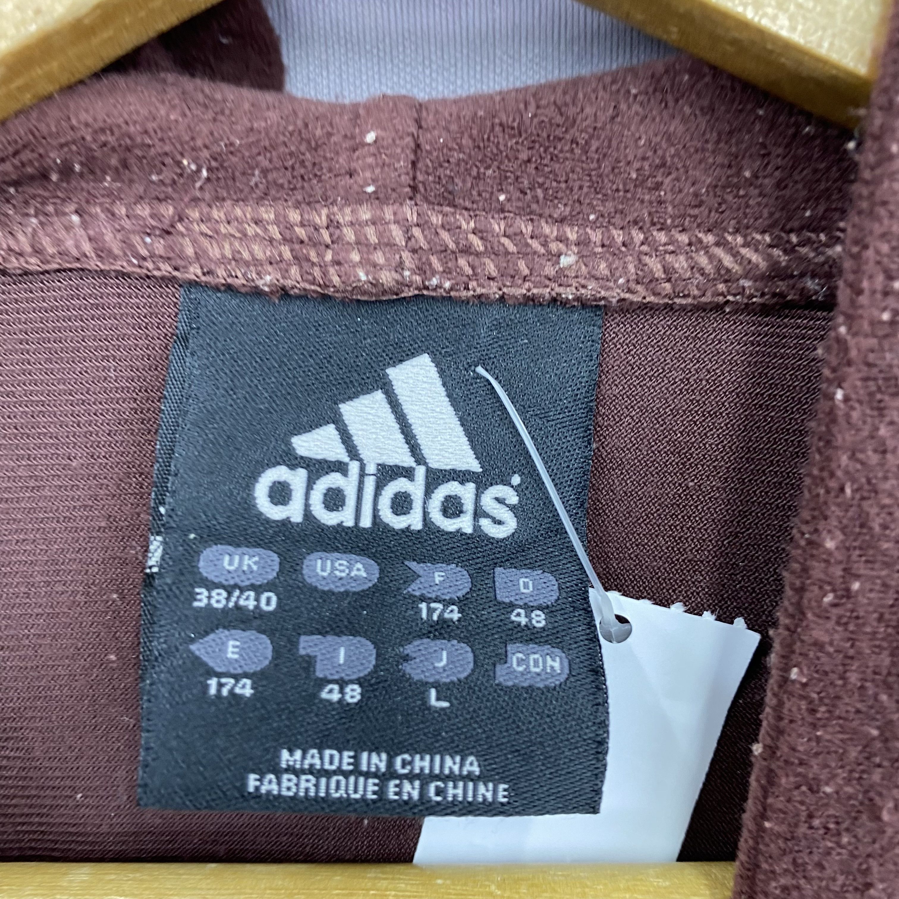 Adidas Vintage Y2K Adidas Sweater Zipper Hoodie Sweatshirt Size US M / EU 48-50 / 2 - 9 Thumbnail