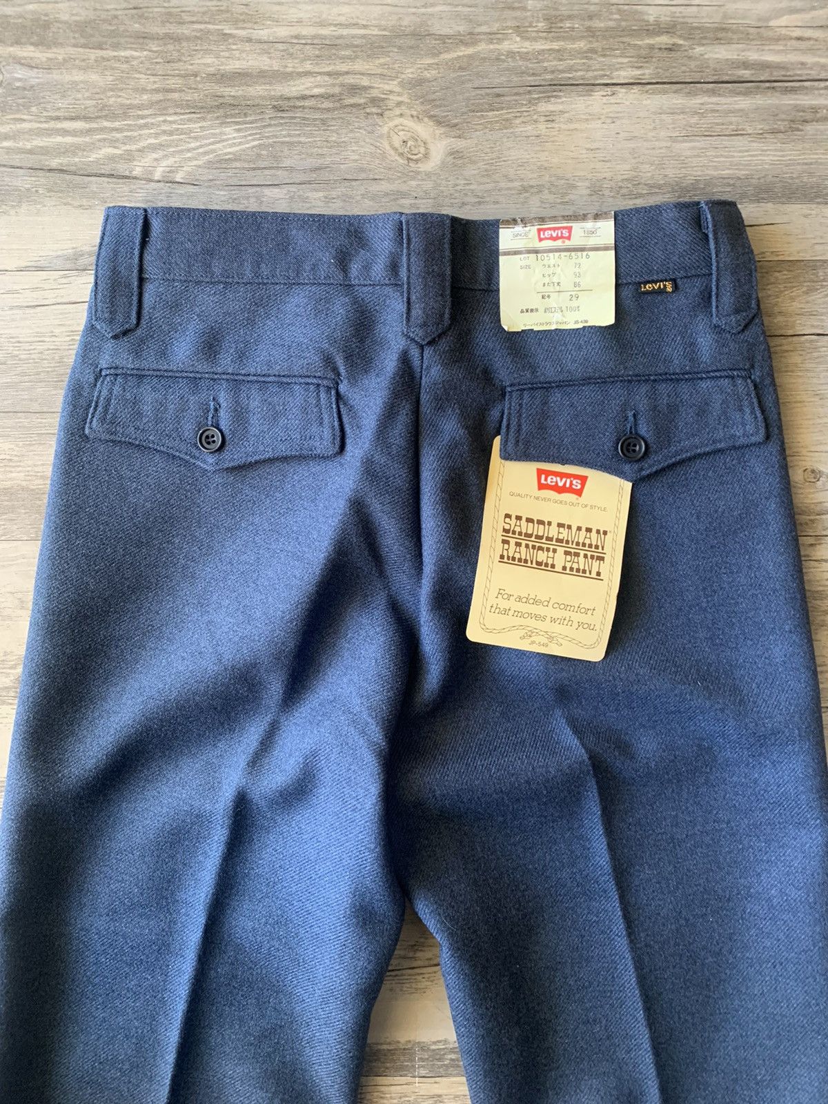 Levi's × Vintage 80’s Vintage Saddleman Ranch Pant Size US 29 - 5 Thumbnail