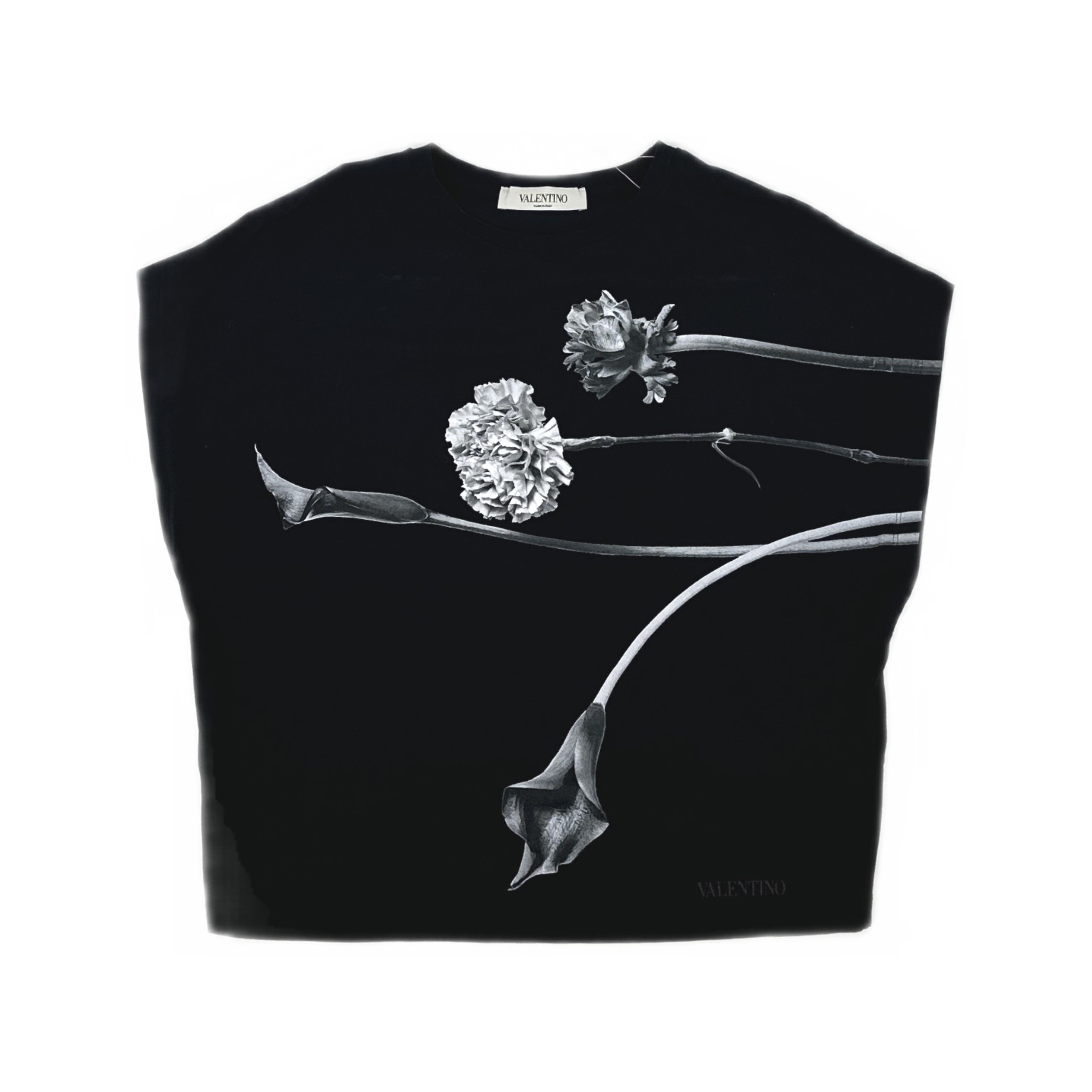 Valentino Valentino Floral Print T-Shirt Size S Size US S / EU 44-46 / 1 - 1 Thumbnail