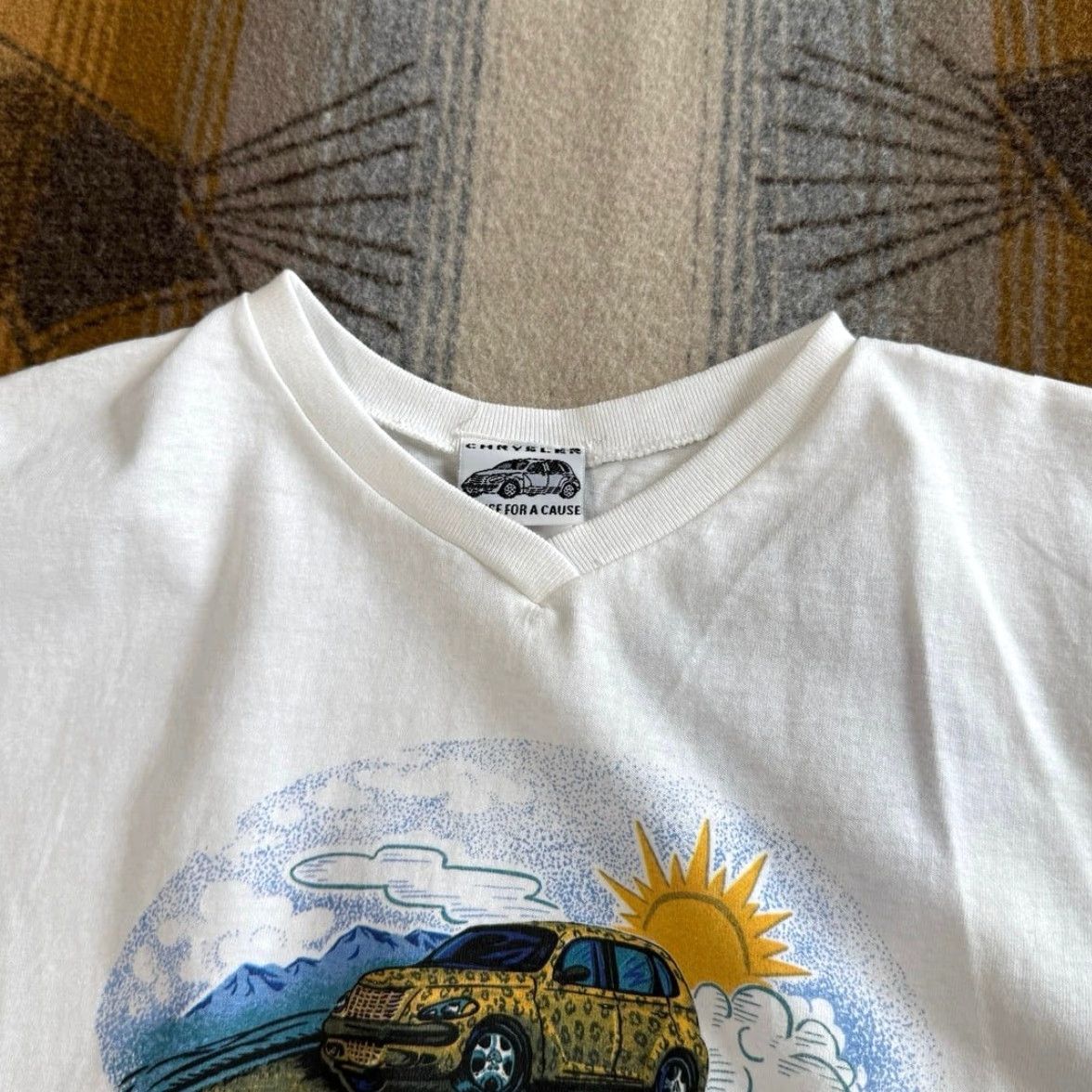 Anvil VINTAGE Women’s Anvil T-Shirt Size L White 90s Cars PT Cruiser NWT Size L / US 10 / IT 46 - 7 Thumbnail