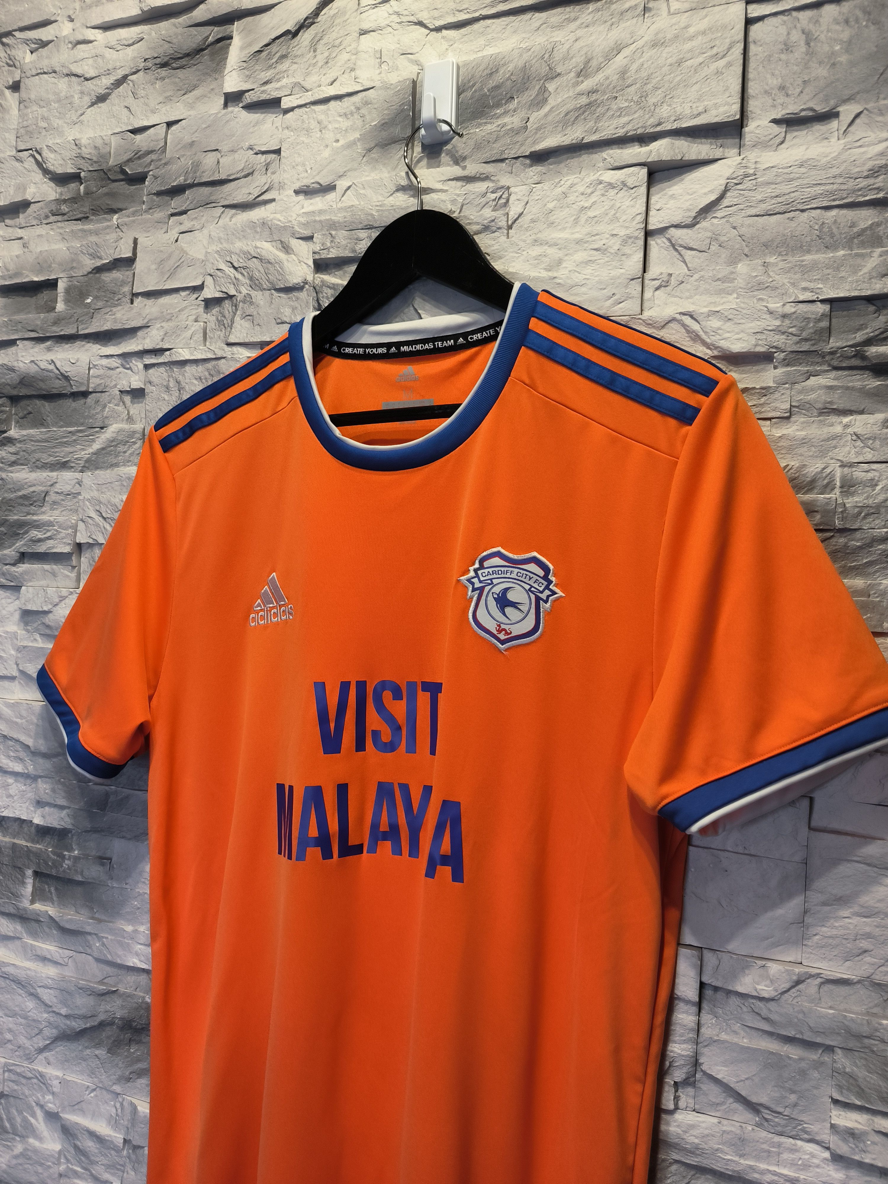 Adidas Adidas Cardiff City Away Football Shirt Jersey 2019/20 Size US M / EU 48-50 / 2 - 2 Thumbnail