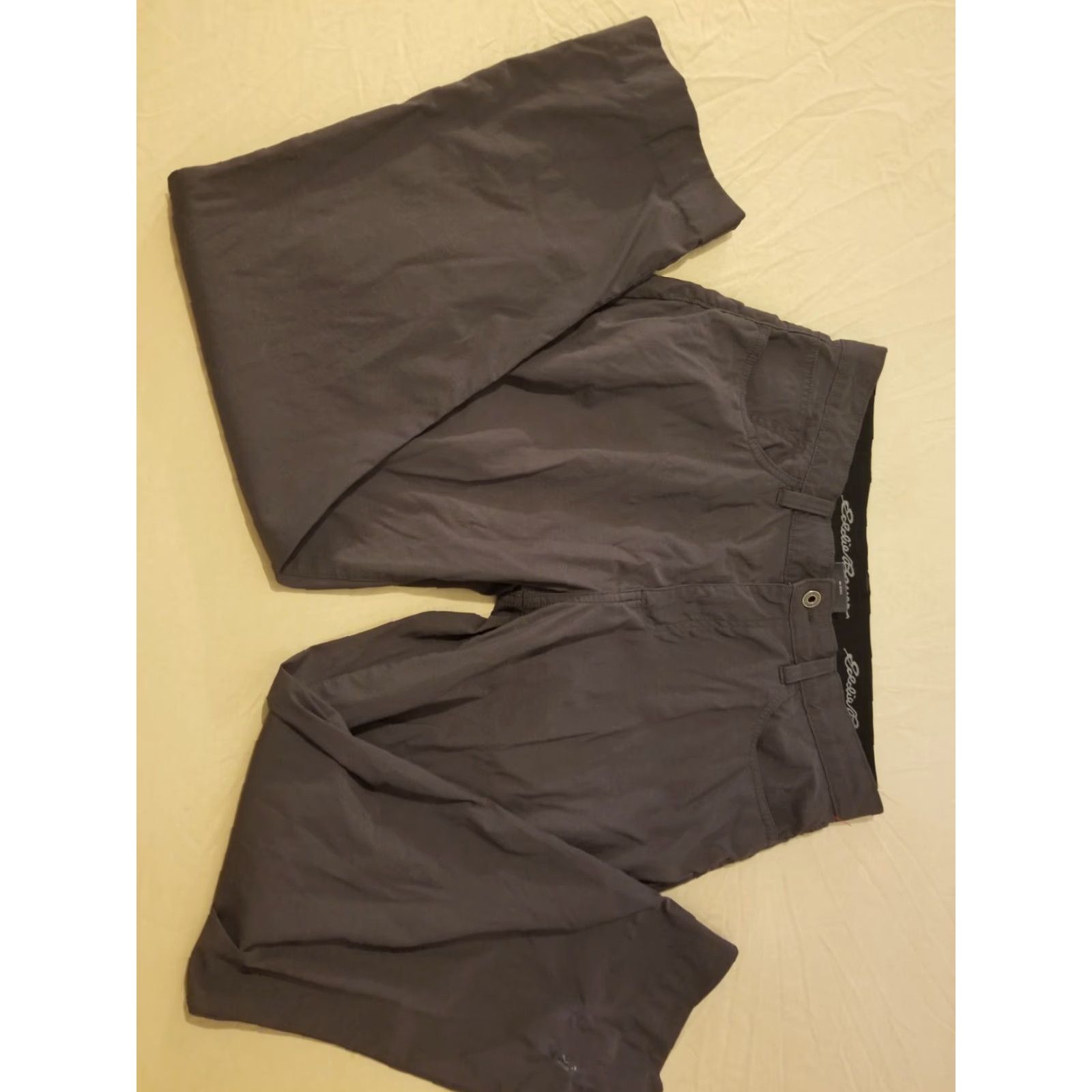 Eddie Bauer Eddie Bauer Pants Gray Chino Slacks 36x30 Mens Regular 34x28 Inseam 30 Outdoor Hiking Size US 36 / EU 52 - 2 Thumbnail
