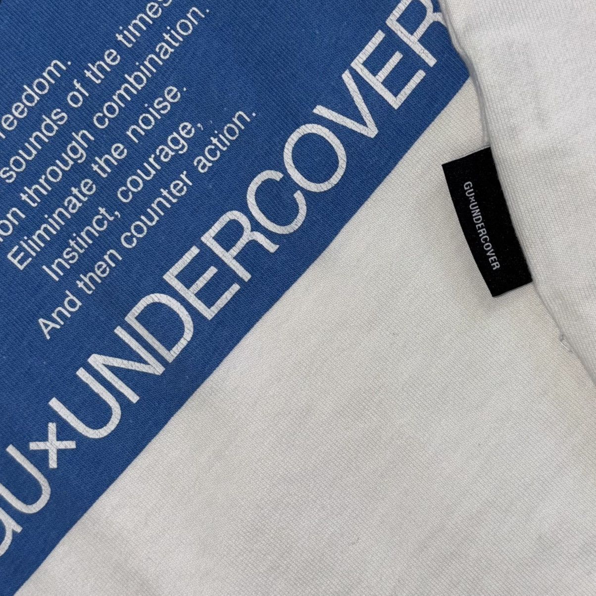 GU × Undercover × Uniqlo GU x Undercover Big Logo Size US S / EU 44-46 / 1 - 5 Thumbnail