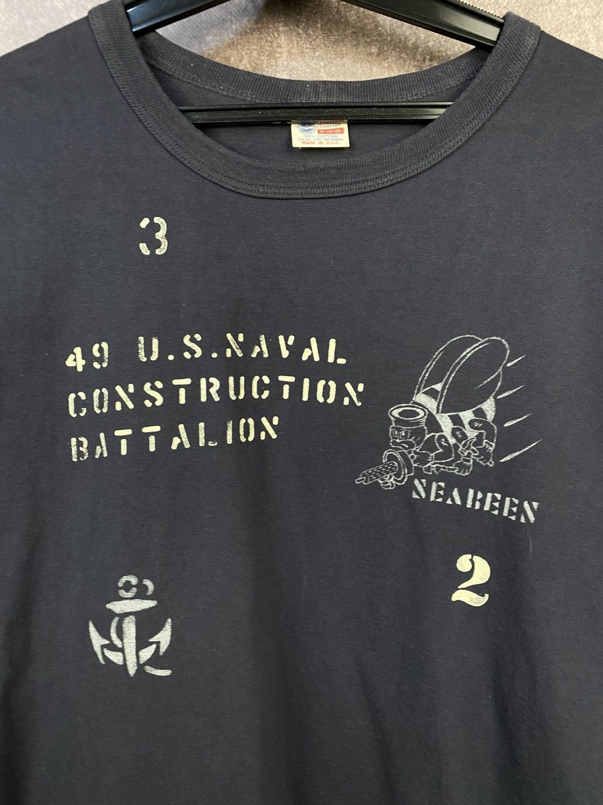 Buzz Rickson's Vintage Buzz Rickson's t shirt Seabee Size US M / EU 48-50 / 2 - 3 Thumbnail