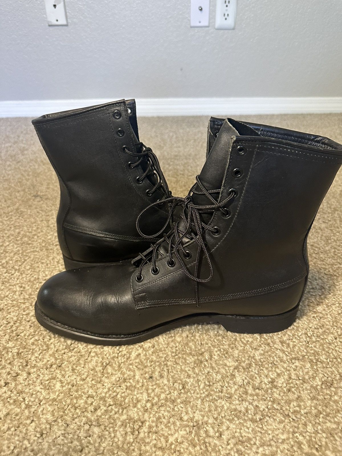 Vintage Dead stock Military Boots Size US 12 / EU 45 - 2 Thumbnail