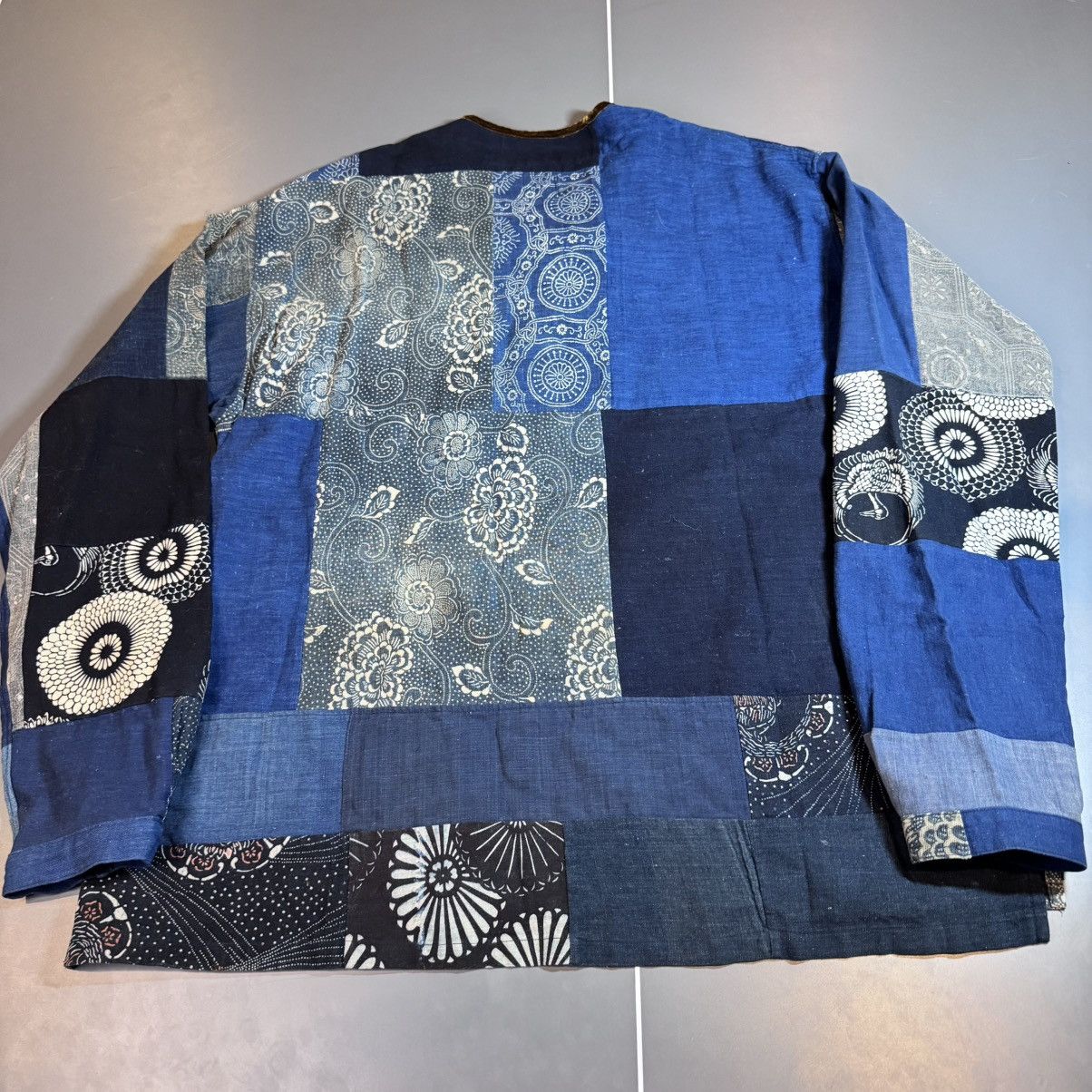 Visvim Visvim ict kofu tunic bandana patchwork sz 5 XL XXL Blue Size US XXL / EU 58 / 5 - 8 Thumbnail