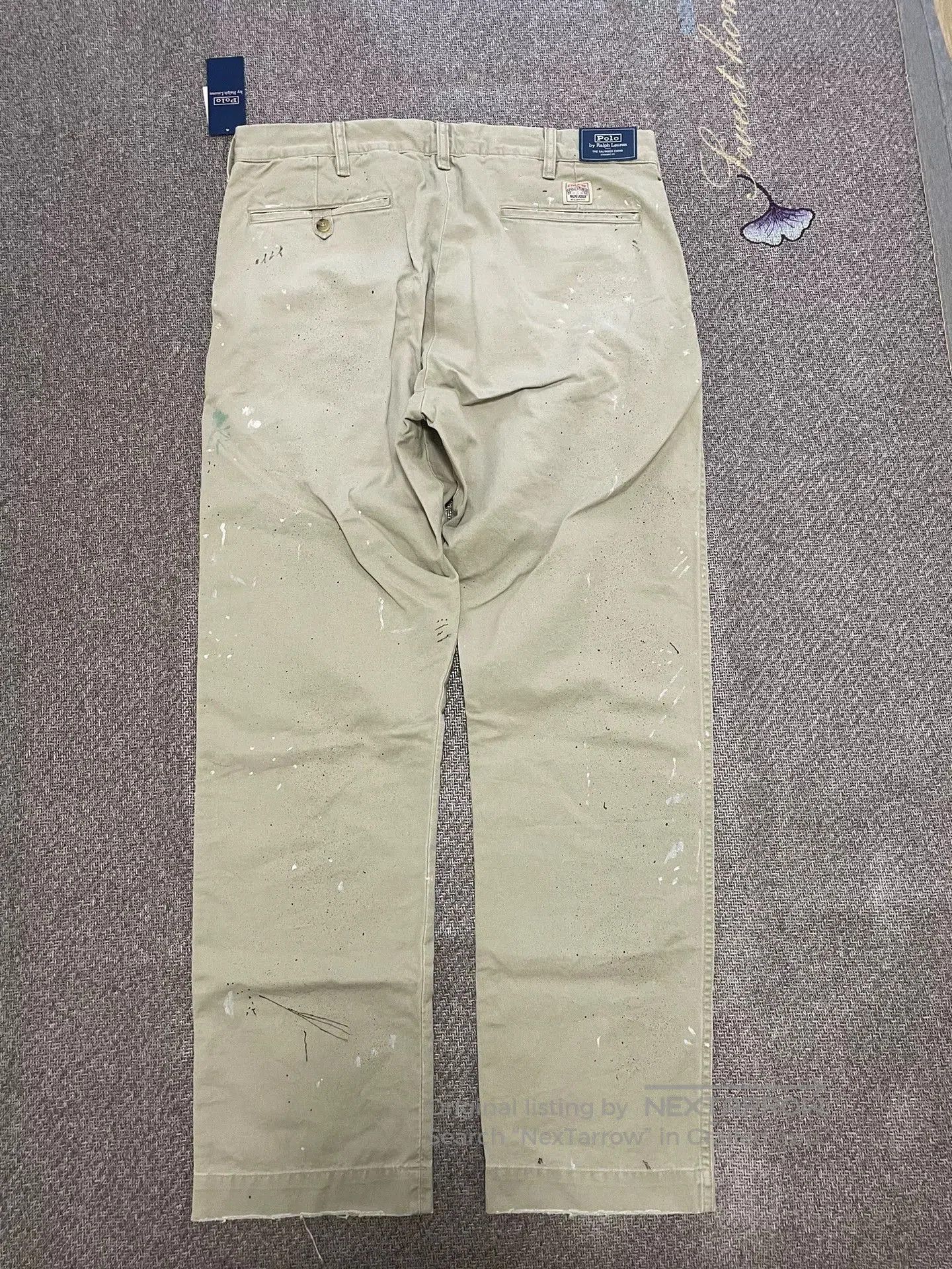 Polo Ralph Lauren Polo Ralph Lauren Patchwork Distressed Pants. Size US 34 / EU 50 - 3 Thumbnail