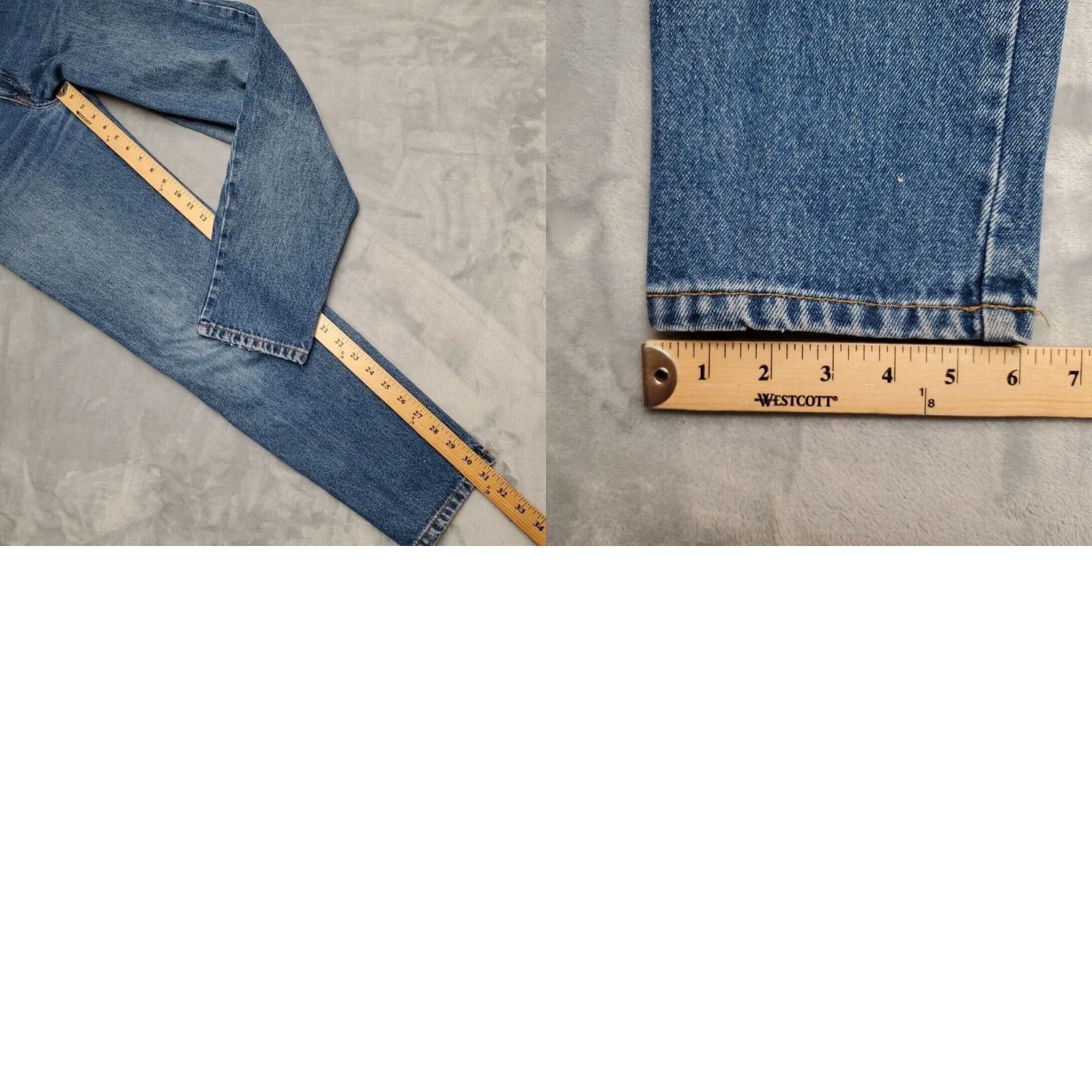 Vintage VINTAGE Lone Star Jeans Womens 10 Blue High Waist Mom Vintage Classic Retro 90s Style Womens Size 32" / US 10 / IT 46 - 9 Thumbnail