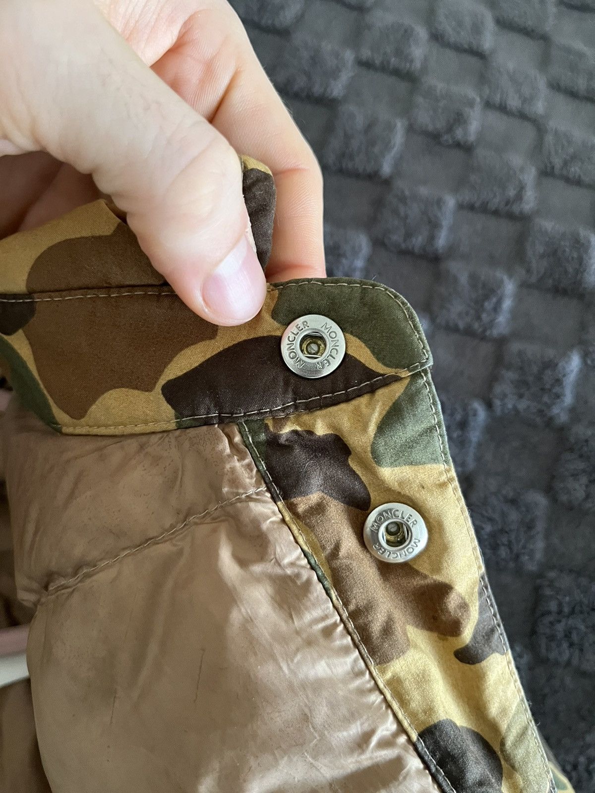 Moncler × Palm Angels Moncler x Palm Angels Tallac Long Coat Parka Camo Jacket S Size US L / EU 52-54 / 3 - 14 Thumbnail
