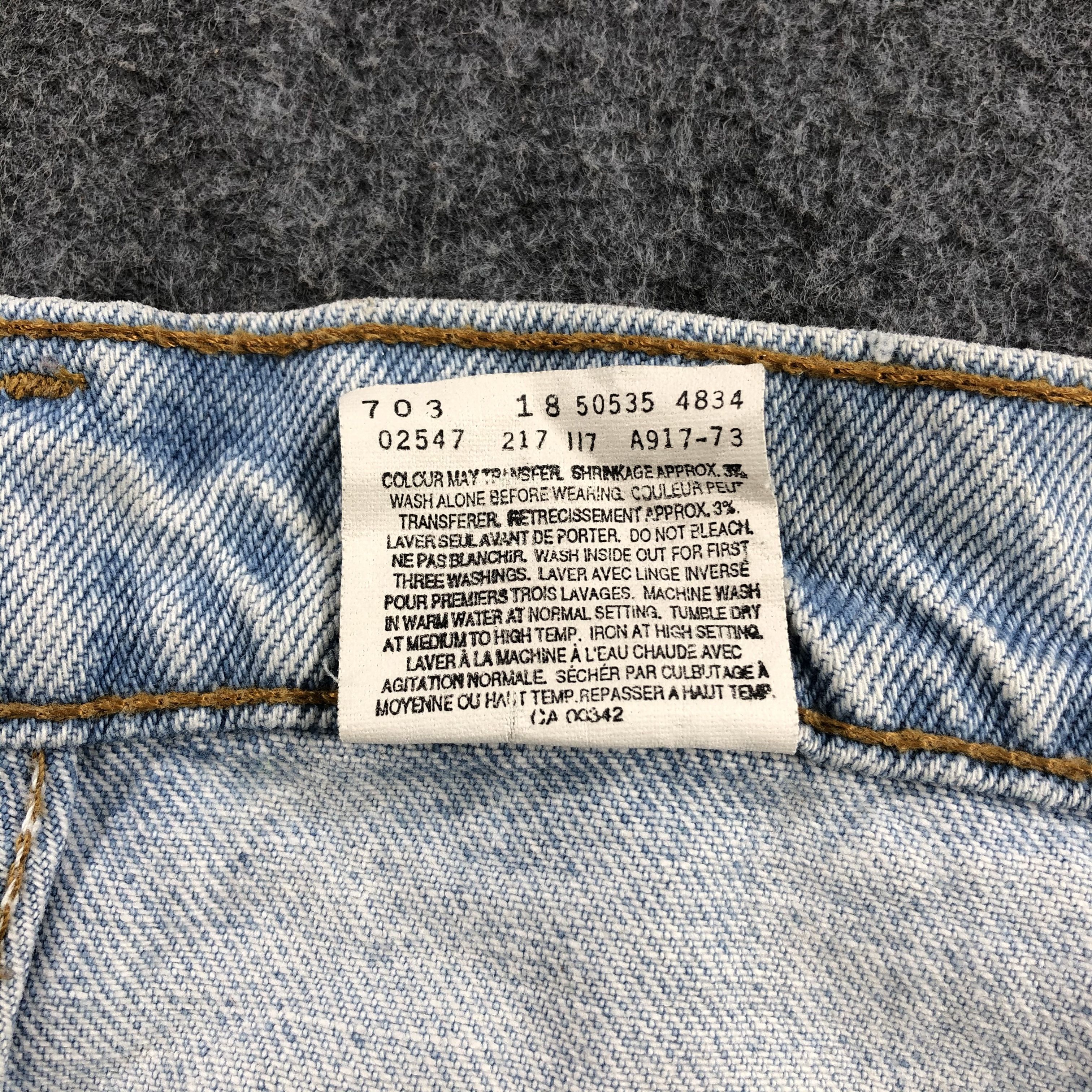 Levi's × Vintage Vintage 90s Light Wash Levis 535 Jeans-JM1234 Size US 34 / EU 50 - 10 Thumbnail