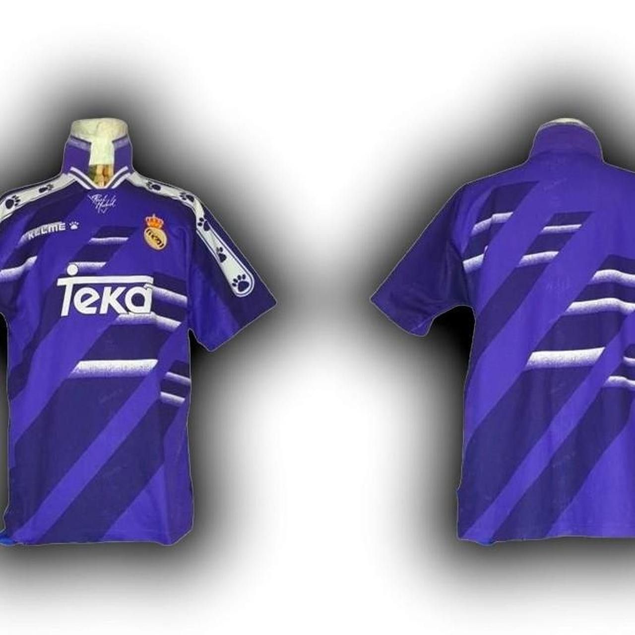 Other Real Madrid Spain 1994 1995 Away Kelme Shirt Jersey Size US M / EU 48-50 / 2 - 3 Thumbnail