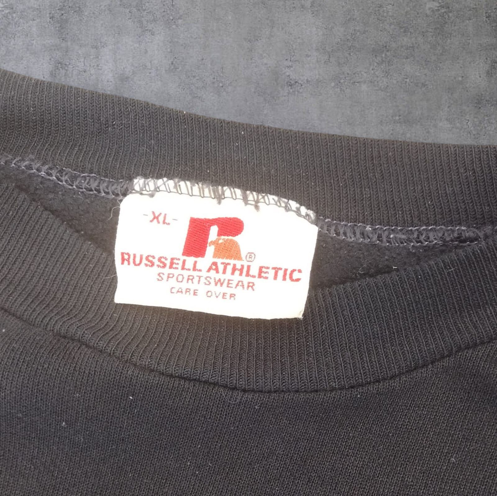 Russell Athletic Hoodie Russell vintage 80s black Size US XL / EU 56 / 4 - 3 Thumbnail