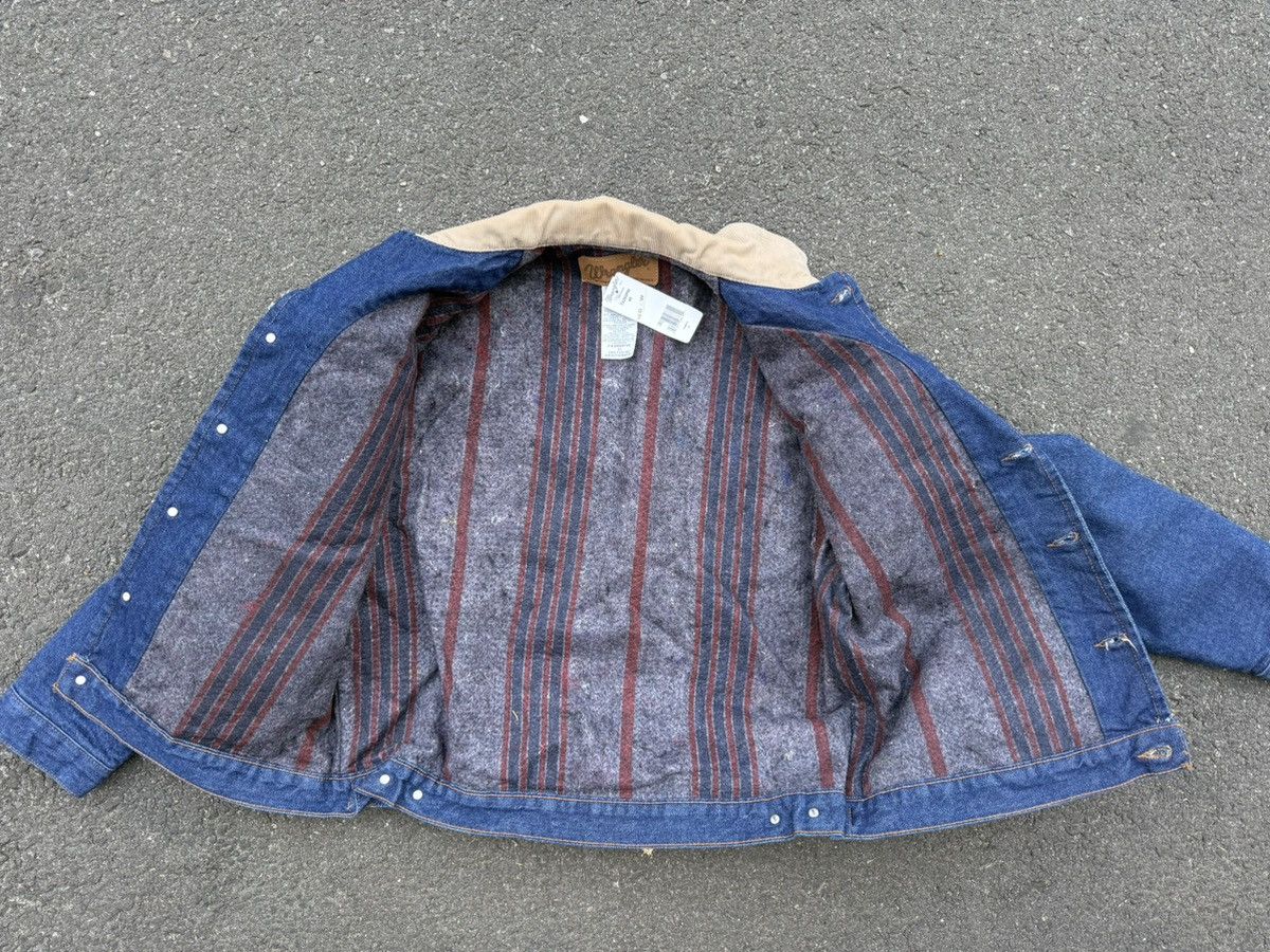 Wrangler Wrangler Vintage Cropped Blanket Lined Denim Jacket Size US S / EU 44-46 / 1 - 2 Thumbnail