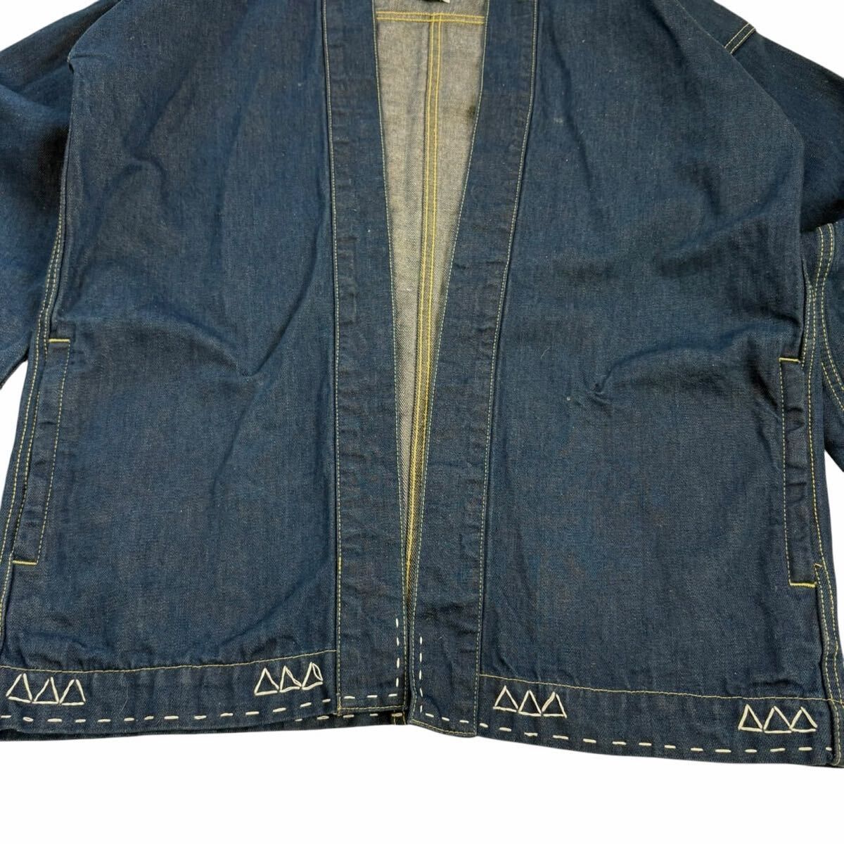 Visvim Visvim Sanjuro Denim Jacket Sashiko Size US M / EU 48-50 / 2 - 3 Thumbnail
