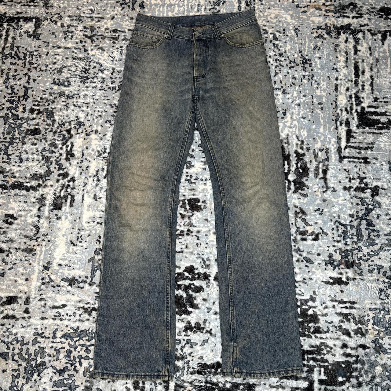 Helmut Lang Helmut Lang 1998 Light Wash Denim Size US 29 - 1 Thumbnail