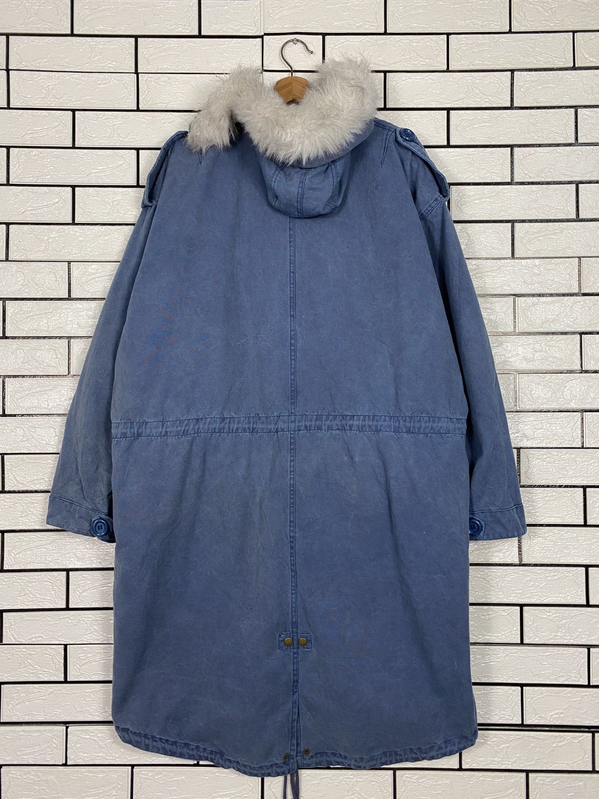 Japanese Brand Vintage Parka Jacket Military Faux Fur Hoodie Blanket Size US M / EU 48-50 / 2 - 10 Thumbnail