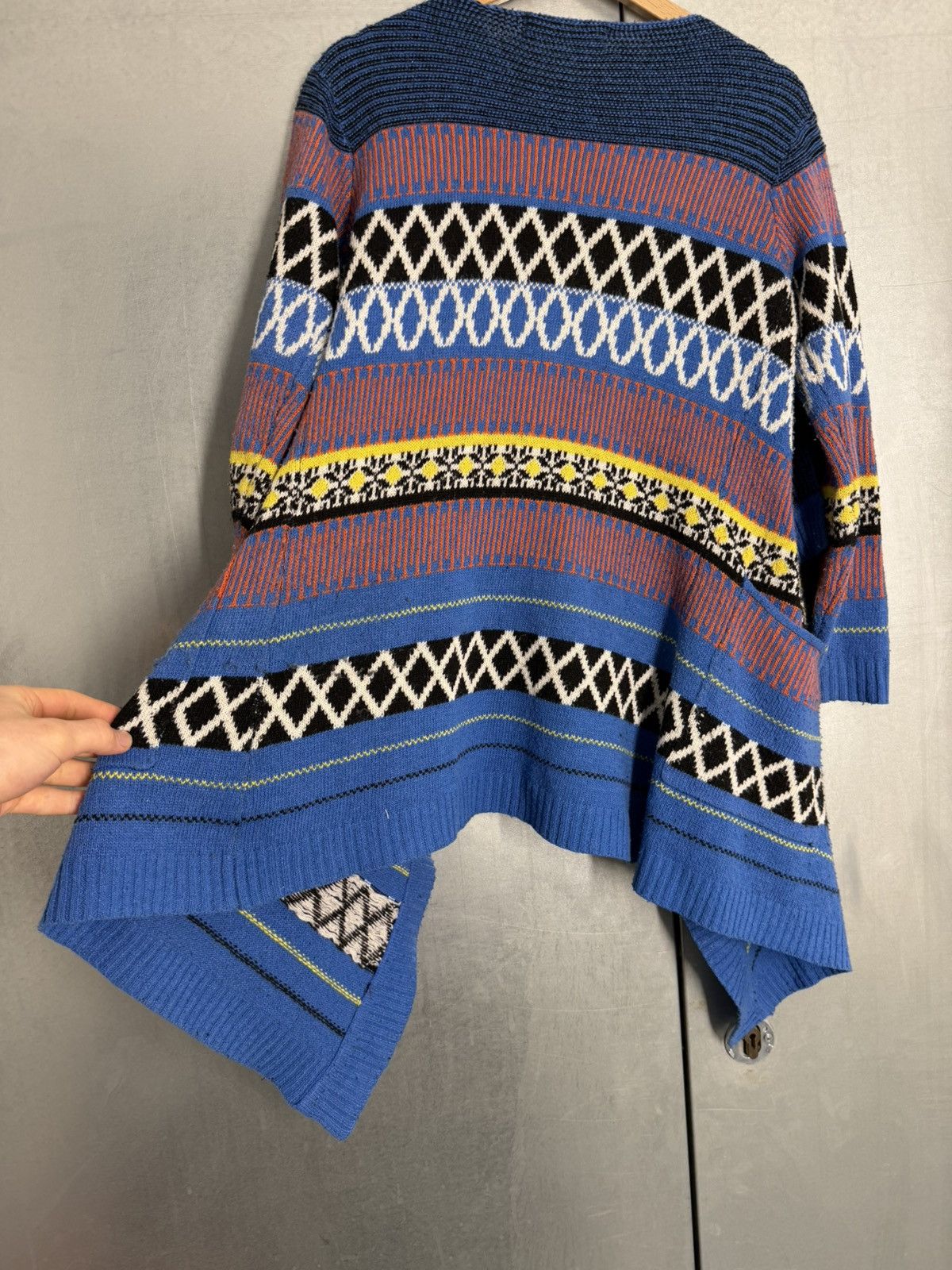 mercibeaucoup Mercibeaucoup by Issey Miyake Color Cable Knitted Cardigan Size M / US 6-8 / IT 42-44 - 12 Thumbnail