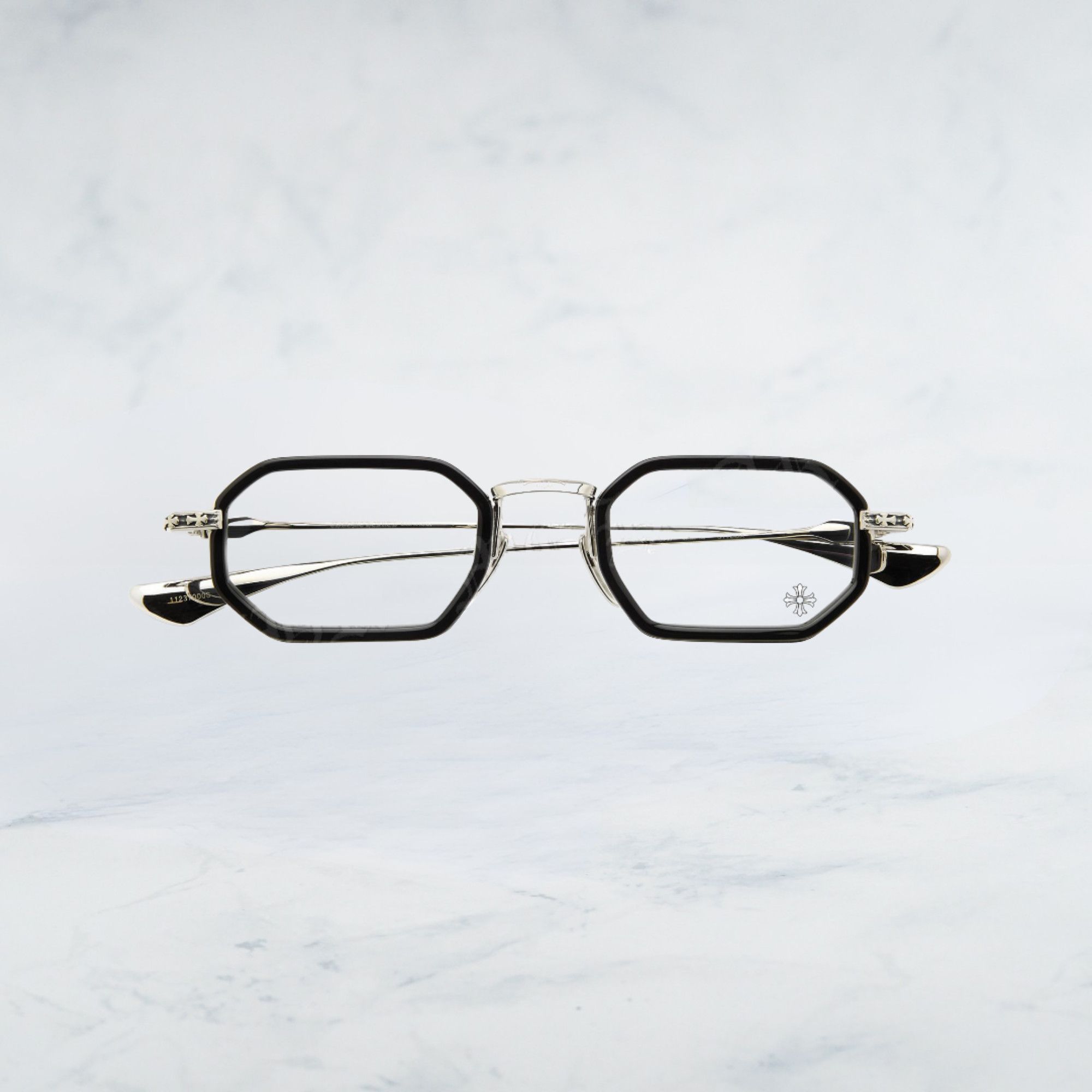 Chrome Hearts CHROME HEARTS STYLIDA BLACK/SHINY SILVER Size ONE SIZE - 2 Thumbnail