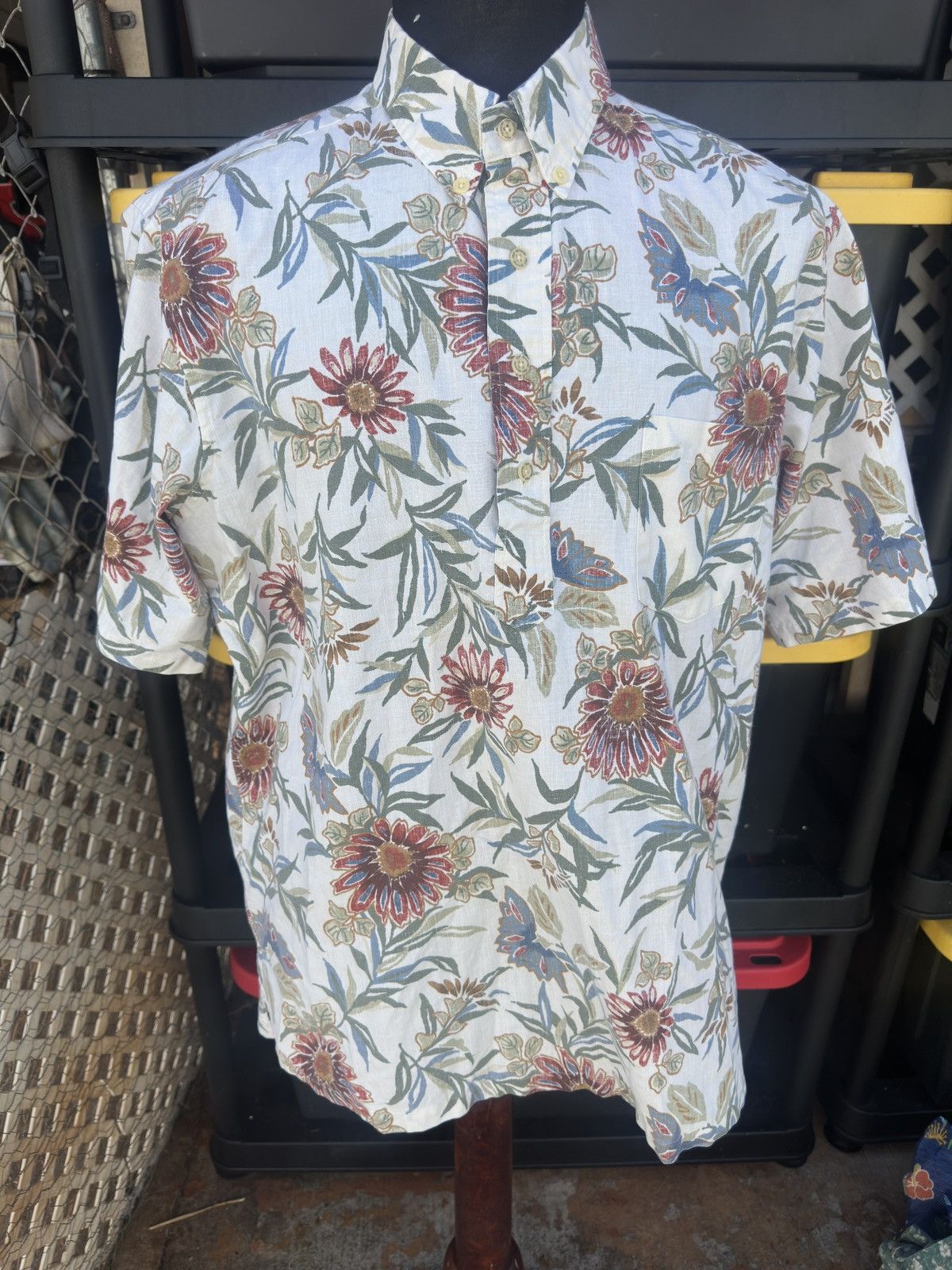 Reyn Spooner PreOwned Reyn Spooner Multicolored Hawaiian Shirt Men's L Size US L / EU 52-54 / 3 - 1 Thumbnail