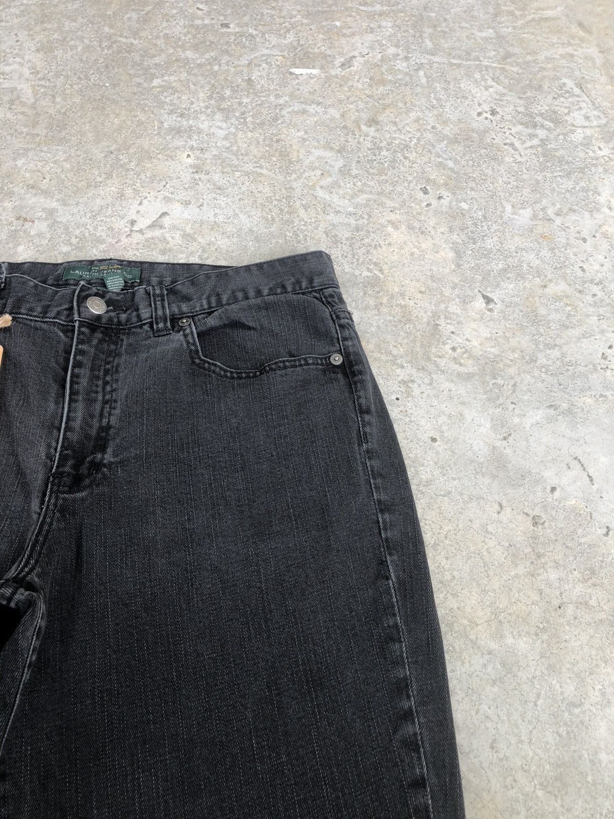 If Six Was Nine LRL Lauren Flared Jeans Distressed Jeans Size US 33 - 14 Thumbnail