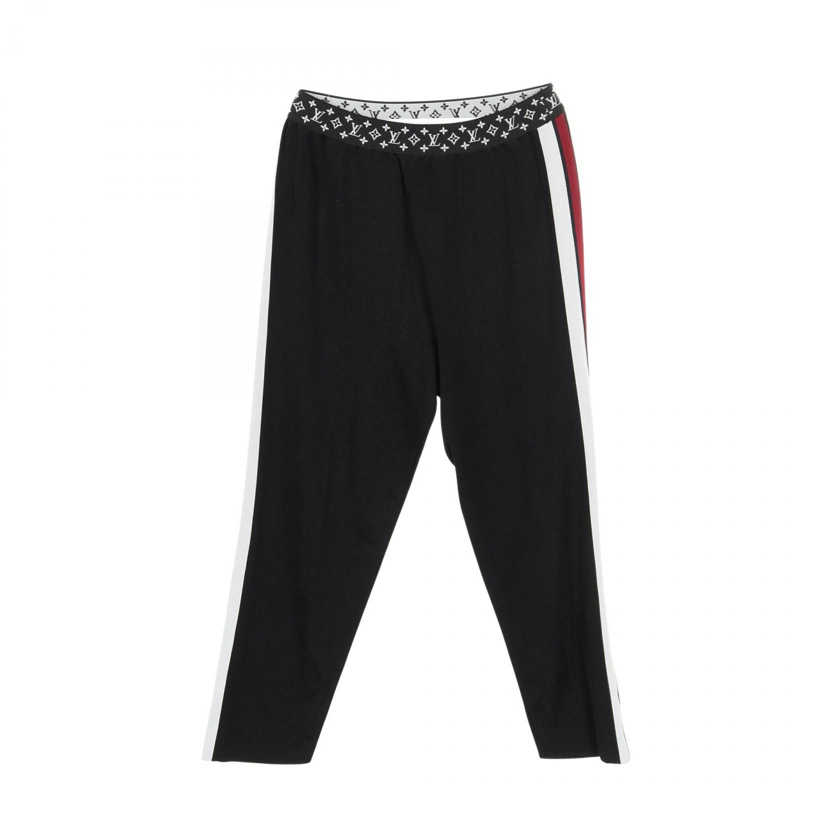 Louis Vuitton Louis Vuitton Louis Vuitton Monogram Rayon Silk Pants Textile Pants DUTY FREE for USA Size ONE SIZE - 1 Thumbnail