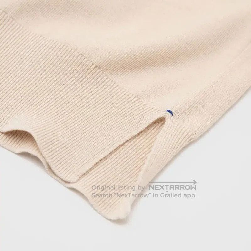 Burberry Burberry Ivory Wool Short Sleeve T-Shirt. Size US M / EU 48-50 / 2 - 6 Thumbnail