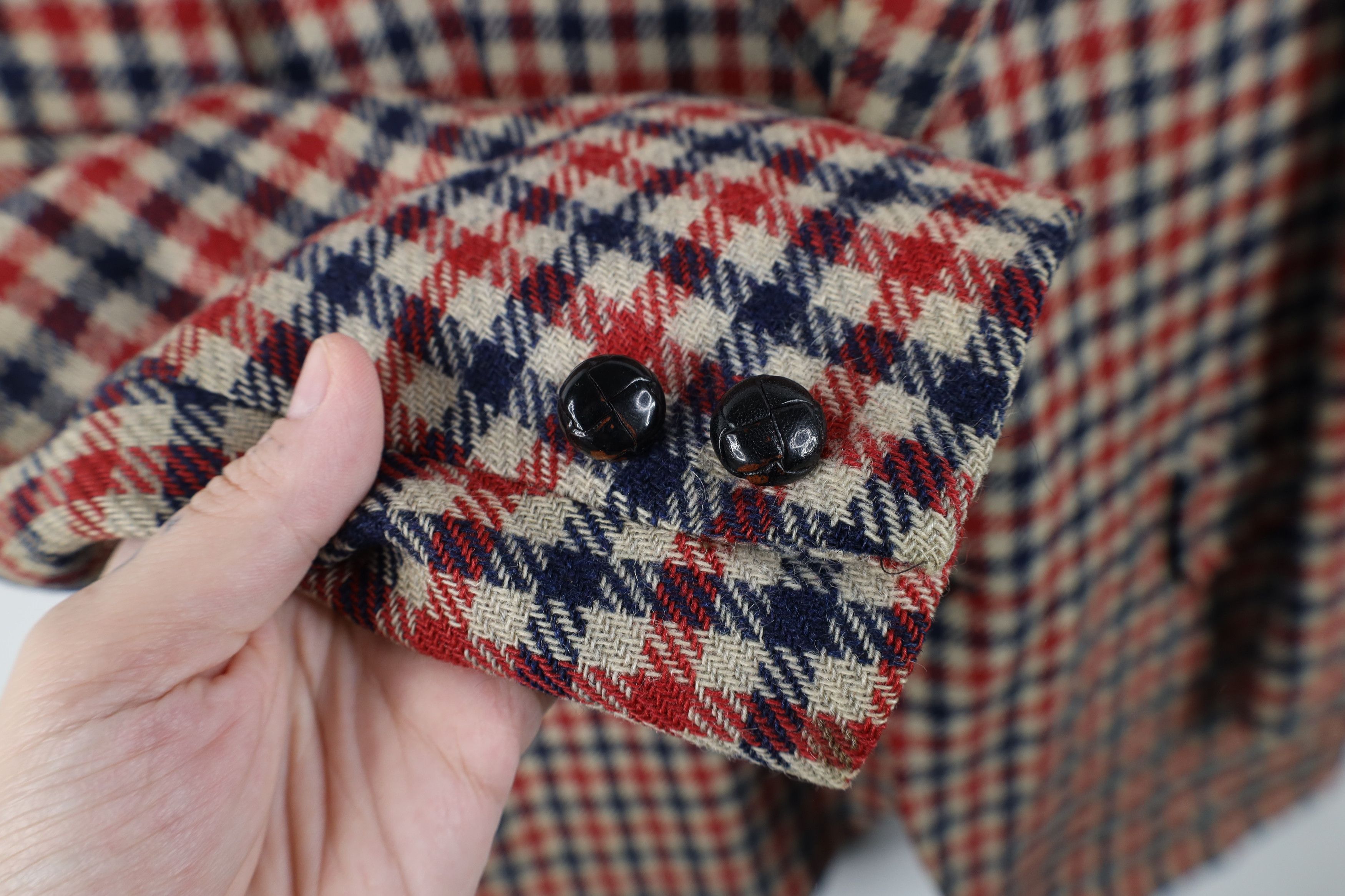 Vintage Vintage 60s 70s Rockabilly Suit Coat Blazer Jacket Plaid USA Size US XXL / EU 58 / 5 - 7 Thumbnail