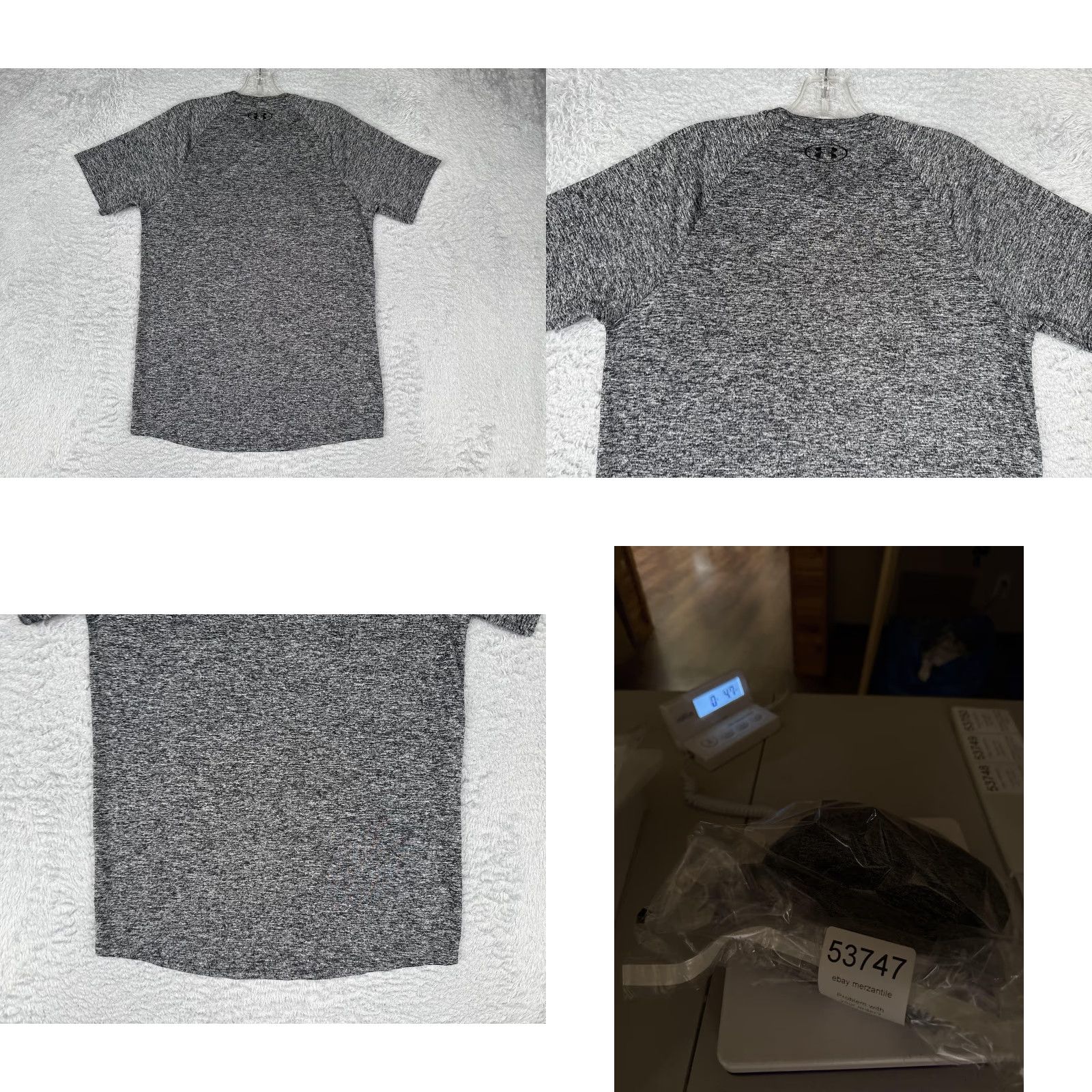 Under Armour Under Armour Shirt Mens Small Gray UA Tech Tee Short Sleeve Athletic Training Size US S / EU 44-46 / 1 - 9 Thumbnail
