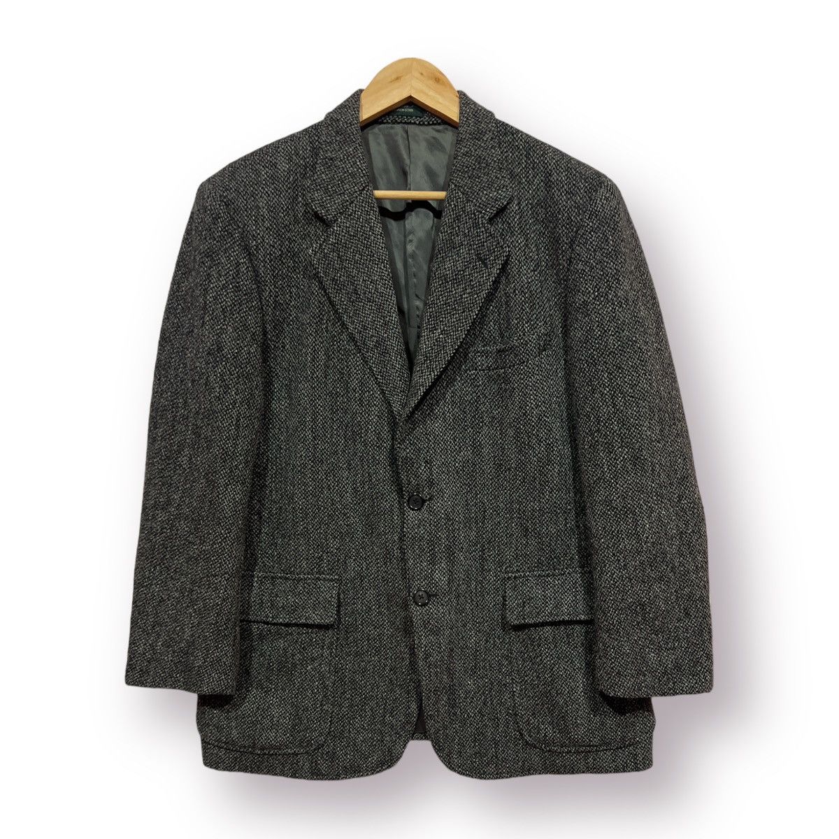 Harris Tweed 🔥 Messenger Blazer Harris Tweed Size 34S - 1 Thumbnail