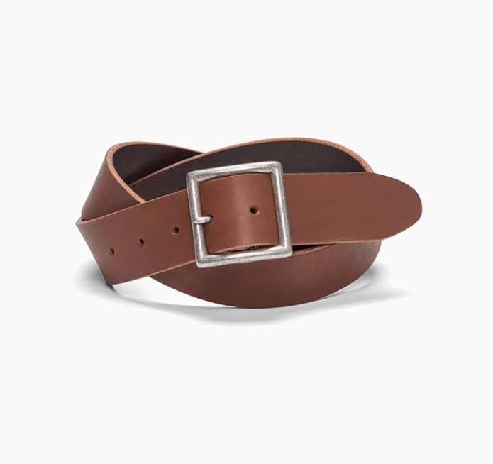 Visvim Brandnew Visvim AW23 Plain Yogi 40mm Belt Brown Leather | Grailed