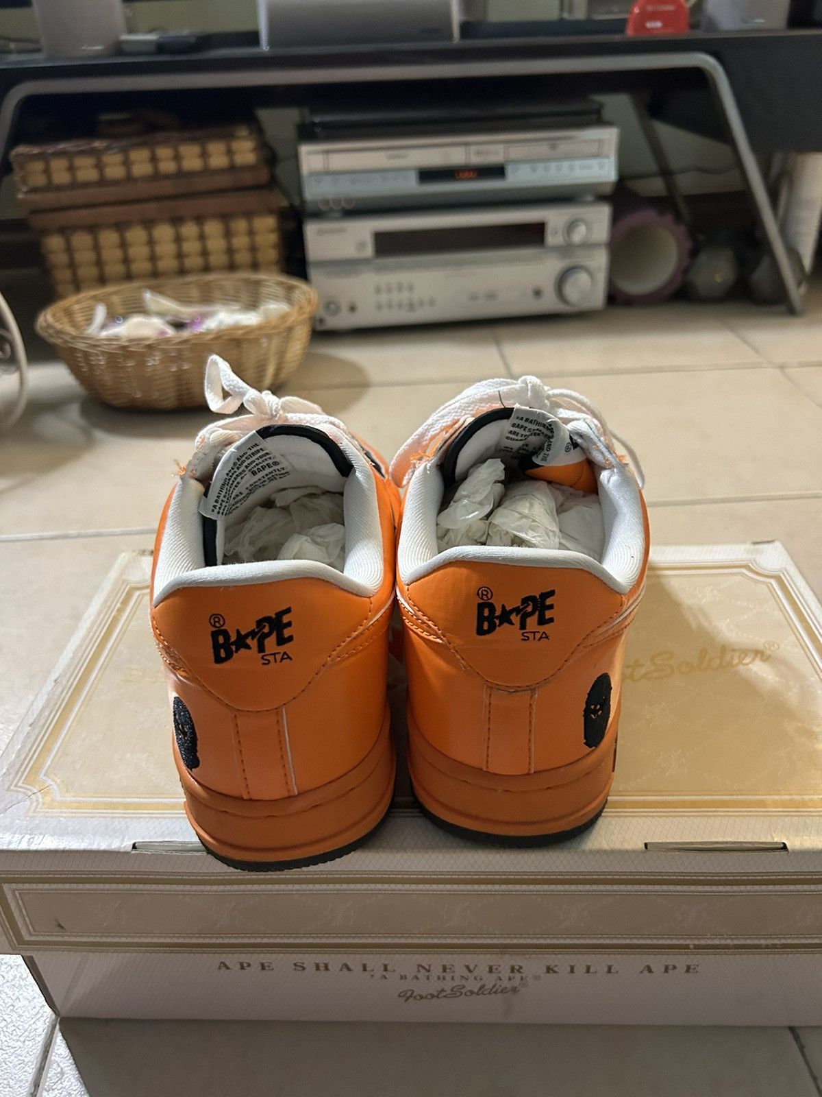 Bape Halloween Bapesta (2005) Size US 10 / EU 43 - 4 Thumbnail
