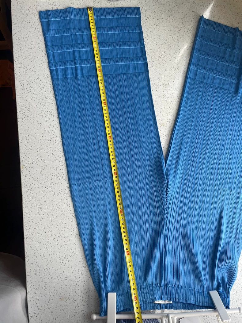 Issey Miyake Issey Miyake size:3 Blue pleated pants Size 42" / US 20 - 5 Thumbnail