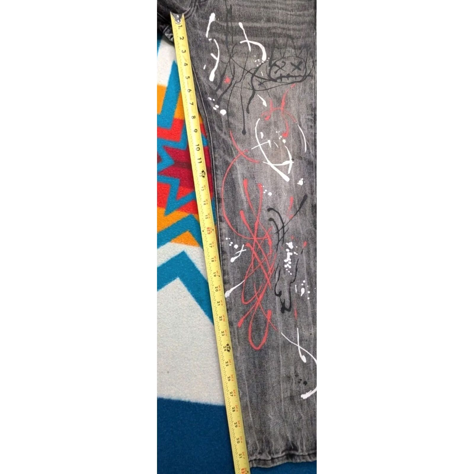 Cult Of Individuality Cult Of Individuality Jeans 32x32 Public Enemy Rocker Slim Graphitti Rap Size US 32 / EU 48 - 7 Thumbnail