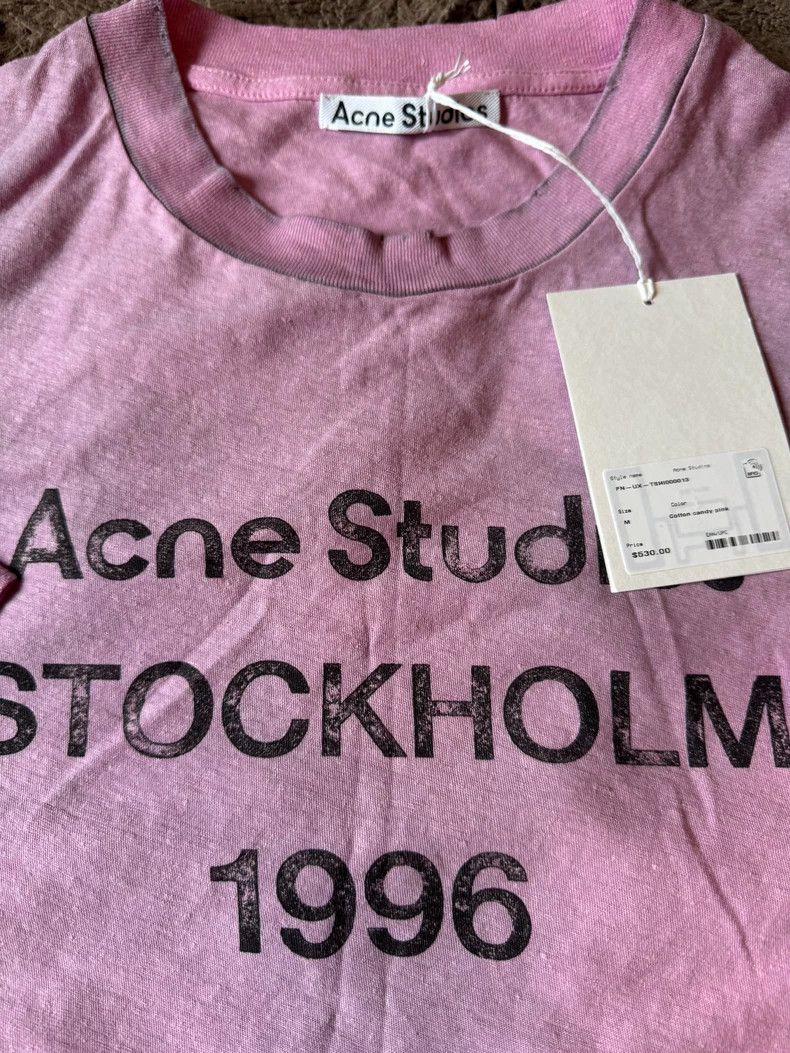 Acne Studios acne studios Pink short sleeves 2506-Nextarrow Size US M / EU 48-50 / 2 - 2 Thumbnail