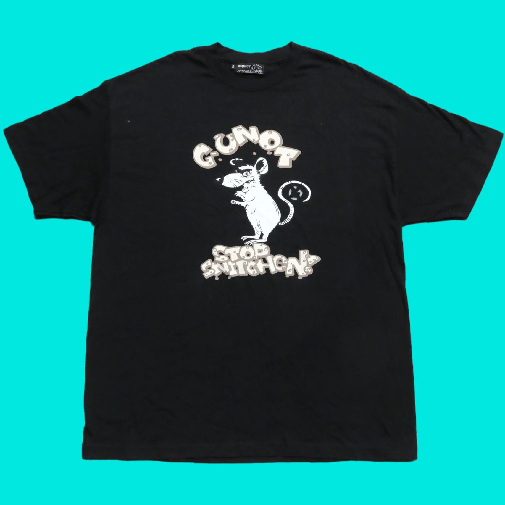 Walls Vintage G-Unot The Game Black Wall Street Rap T shirt XX-Large Mens Shirt Shirt Black 00s 90s Merch Size US XXL / EU 58 / 5 - 1 Thumbnail