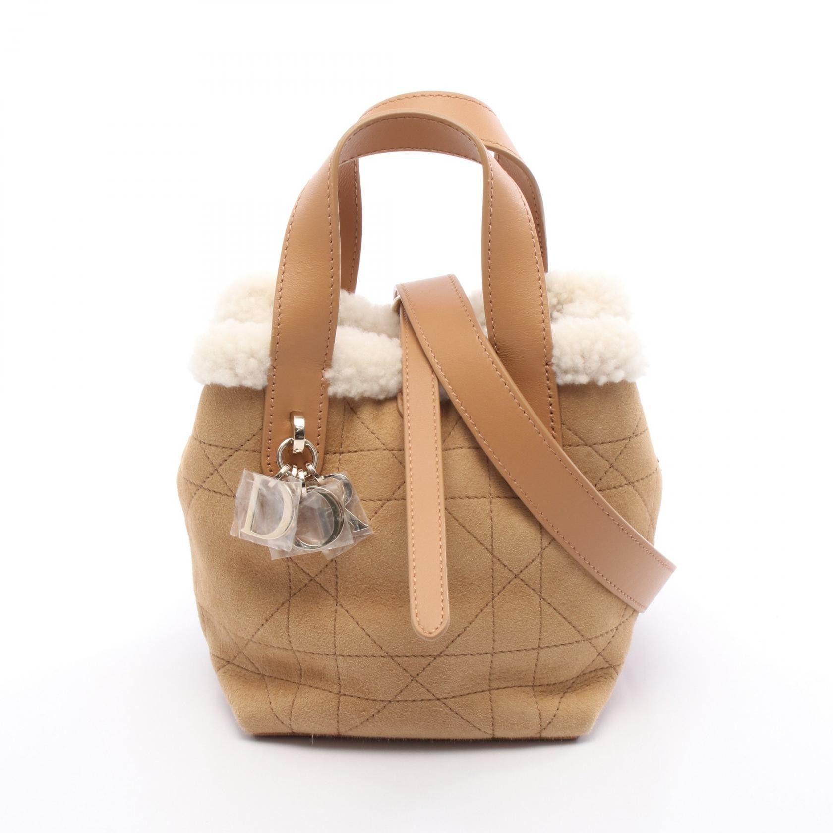 Dior Dior Dior DiorAlps Toujours Vertical Nano Shearling Handbag Fur Handbag S6100OMTU_M62E DUTY FREE for USA Size ONE SIZE - 1 Thumbnail