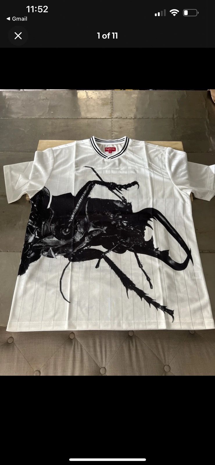 Supreme Supreme Beetle Soccer Top MASSIVE ATTACK | Grailed