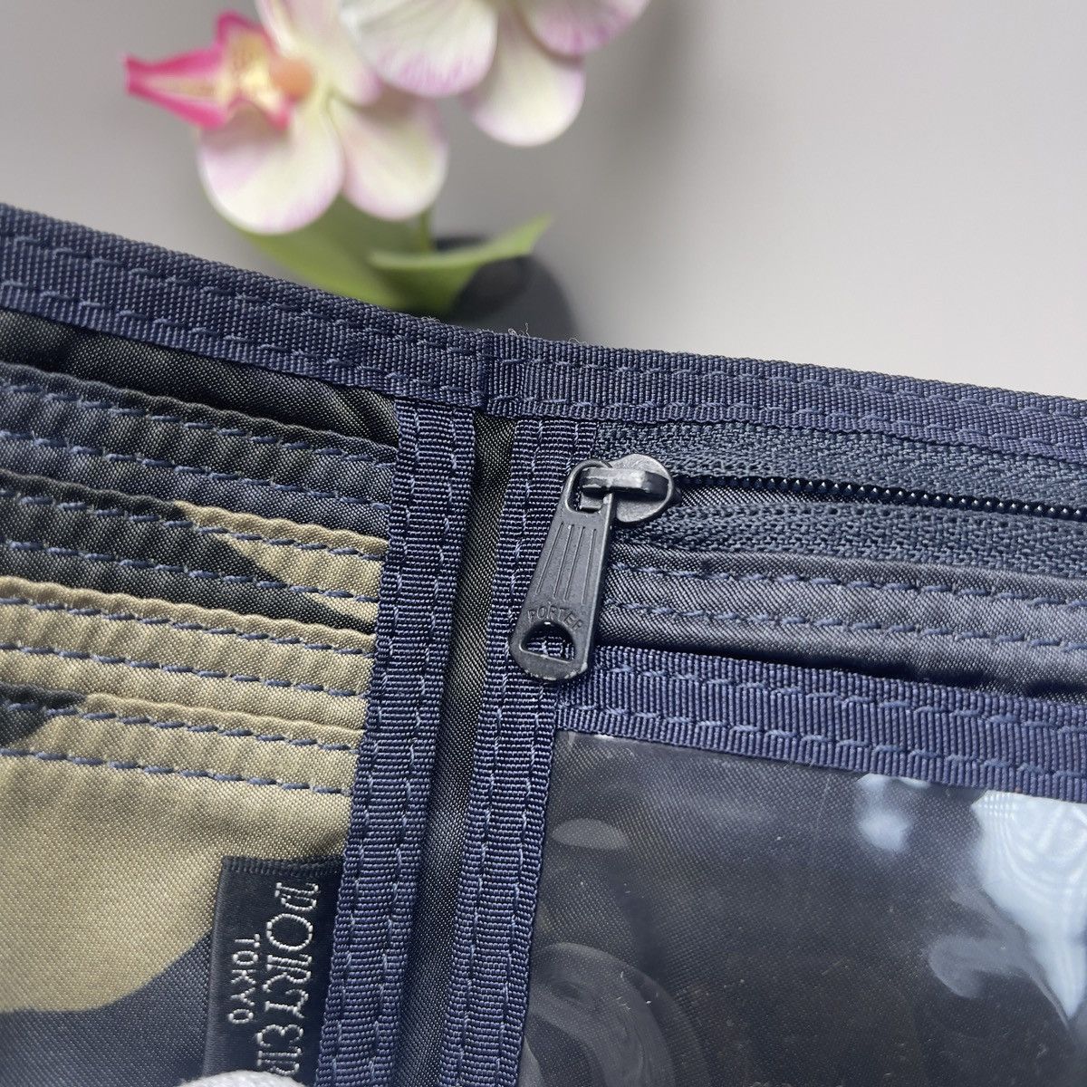 Porter Porter Yoshida Camo Bi-Fold Snap Tanker Wallet Size ONE SIZE - 6 Thumbnail
