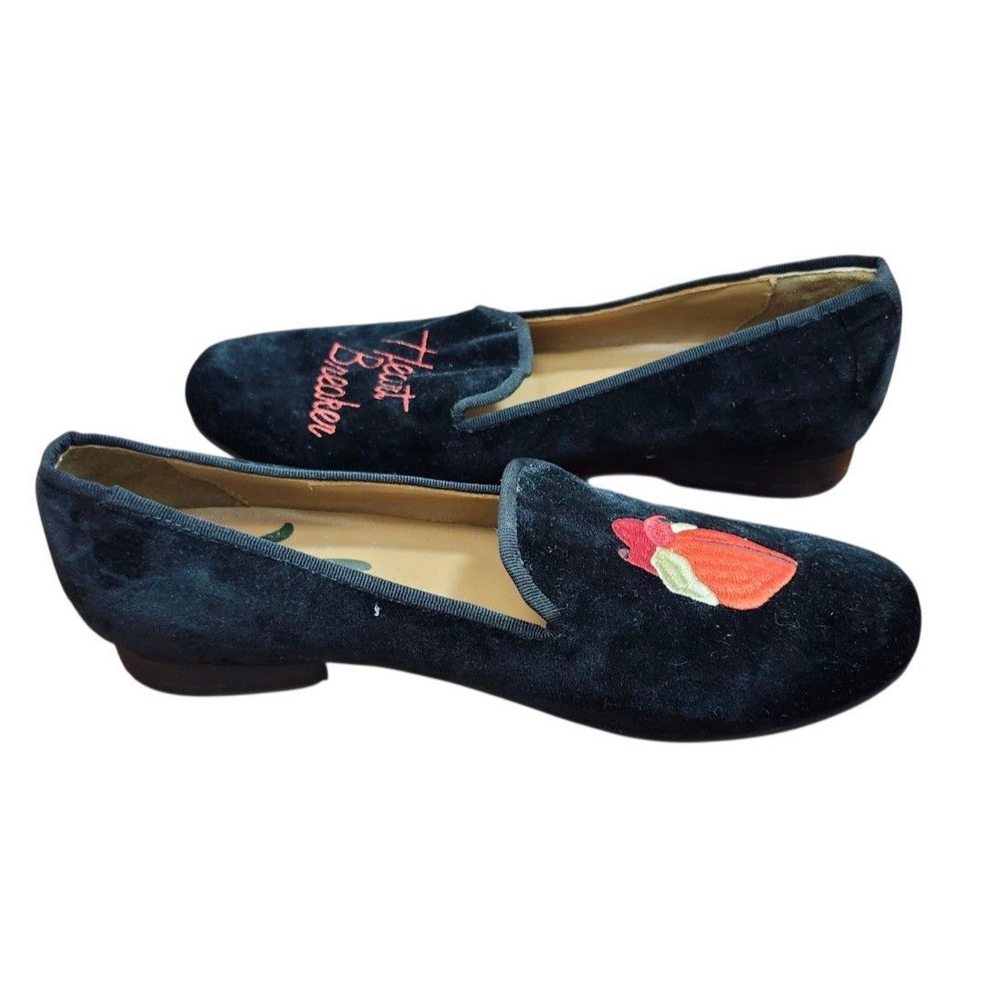 Other Heart Breaker Velvet SMOKING SHOE HEARTBREAKER Size US 8 / IT 38 - 7 Thumbnail
