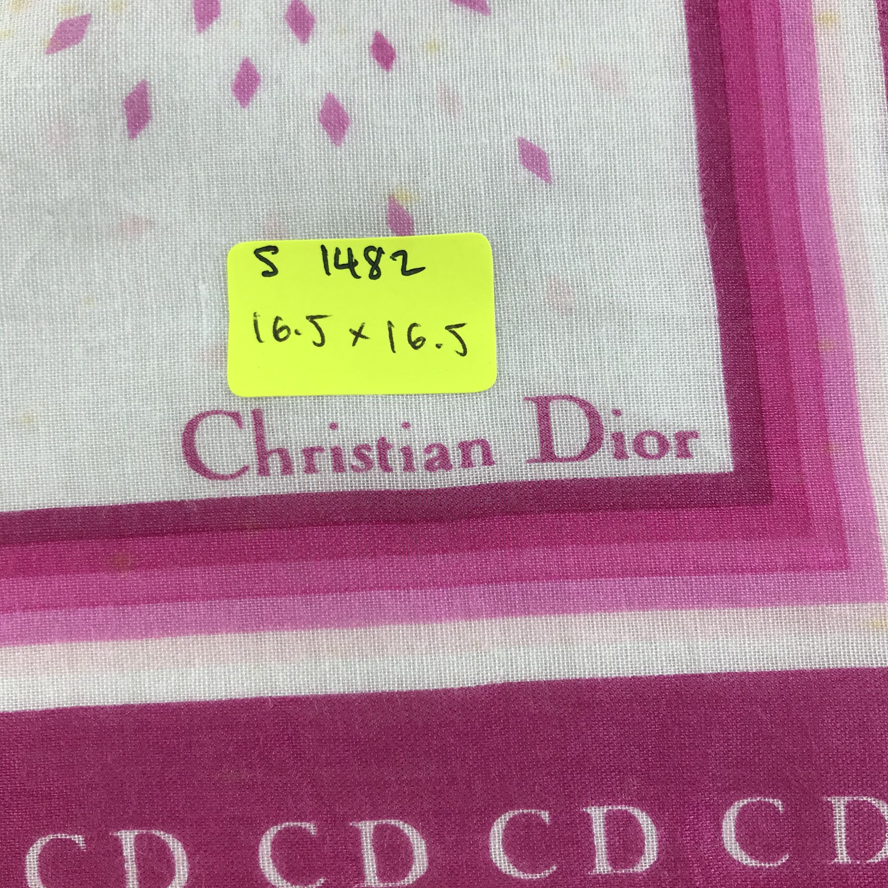 Vintage Christian Dior Neckerchief / Bandana / Handkerchief Size ONE SIZE - 5 Thumbnail