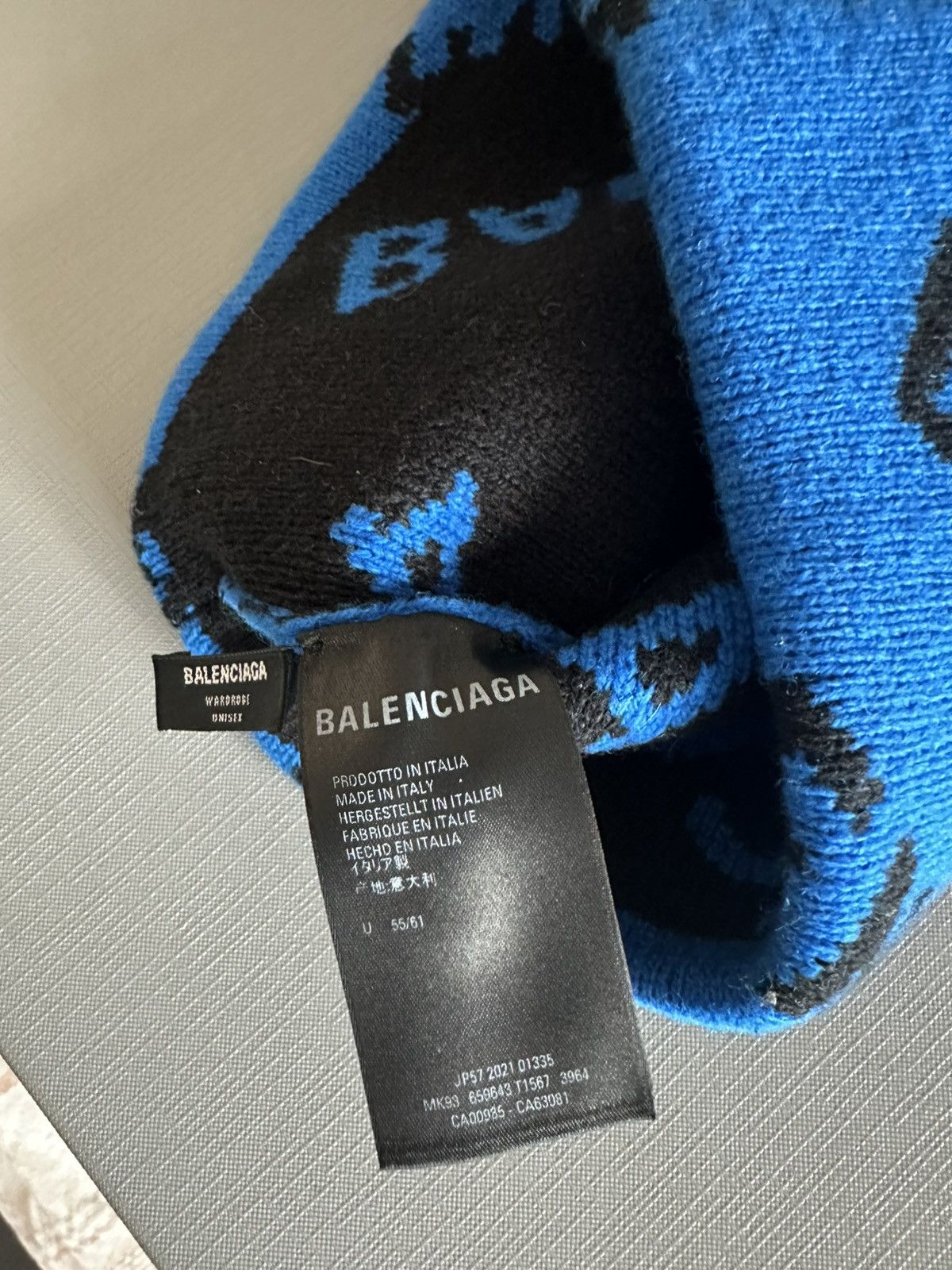 Balenciaga Balenciaga all over logo hat Size ONE SIZE - 6 Thumbnail