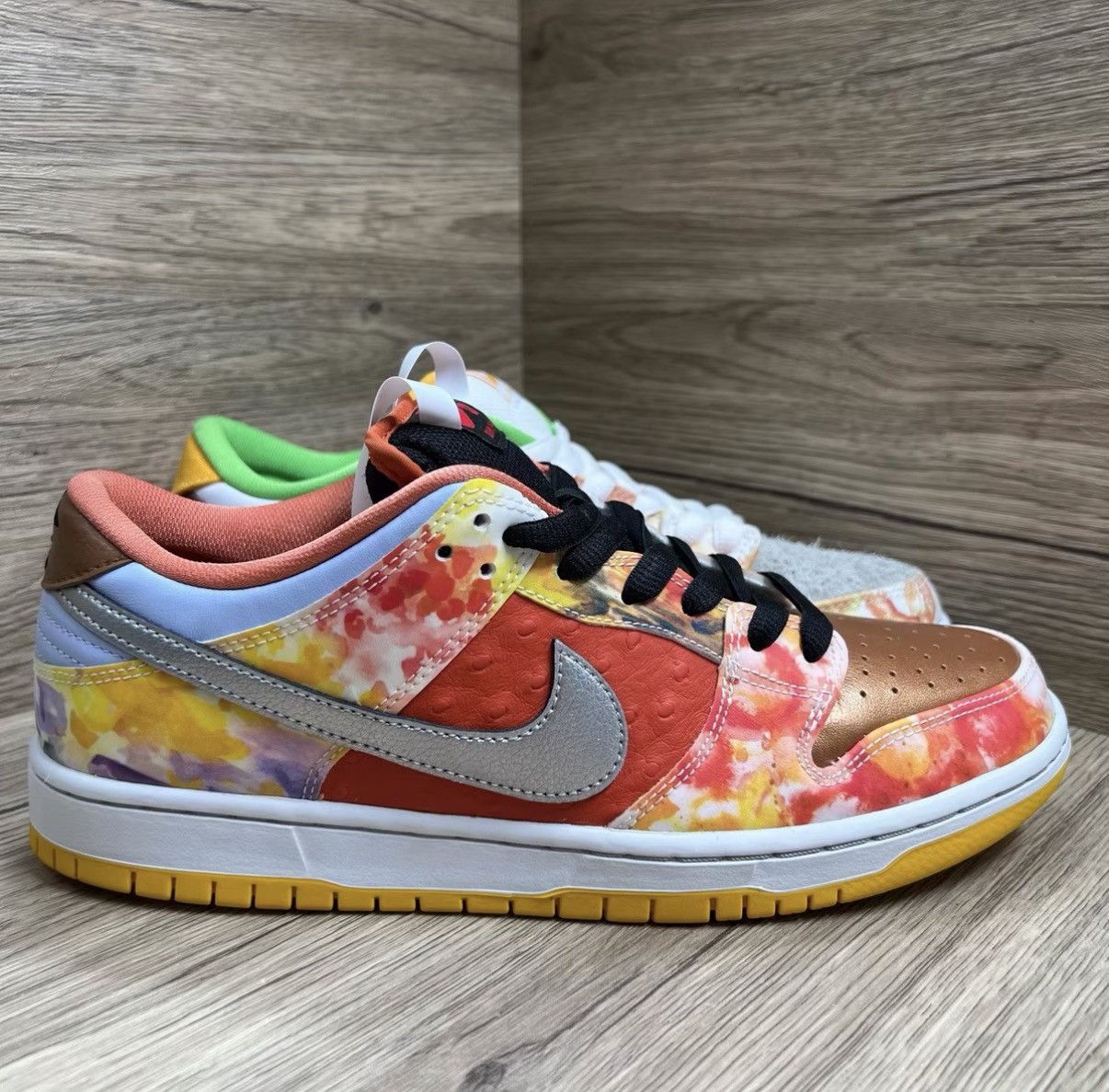 Nike Nike Dunk SB Ferry God Mandarin Duck Sneakers J41 Size US 9 / EU 42 - 4 Thumbnail