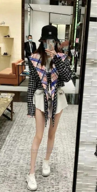 Chanel Chanel Colorful Cotton Blend Women's Jacket . Size S / US 4 / IT 40 - 9 Thumbnail
