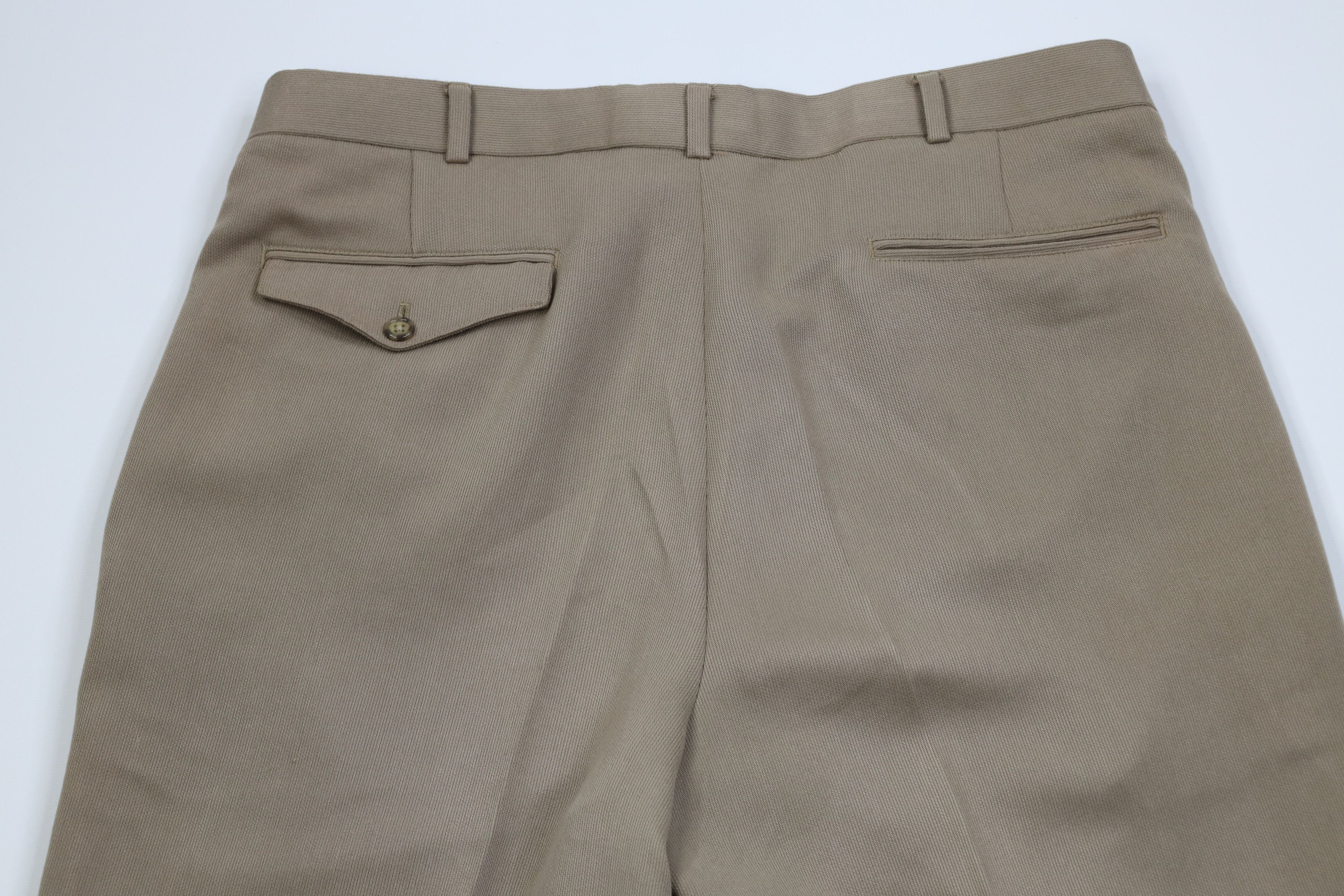 Vintage Vintage 90s Streetwear Gabardine Ribbed Wide Leg Chino Pants Size US 36 / EU 52 - 12 Thumbnail