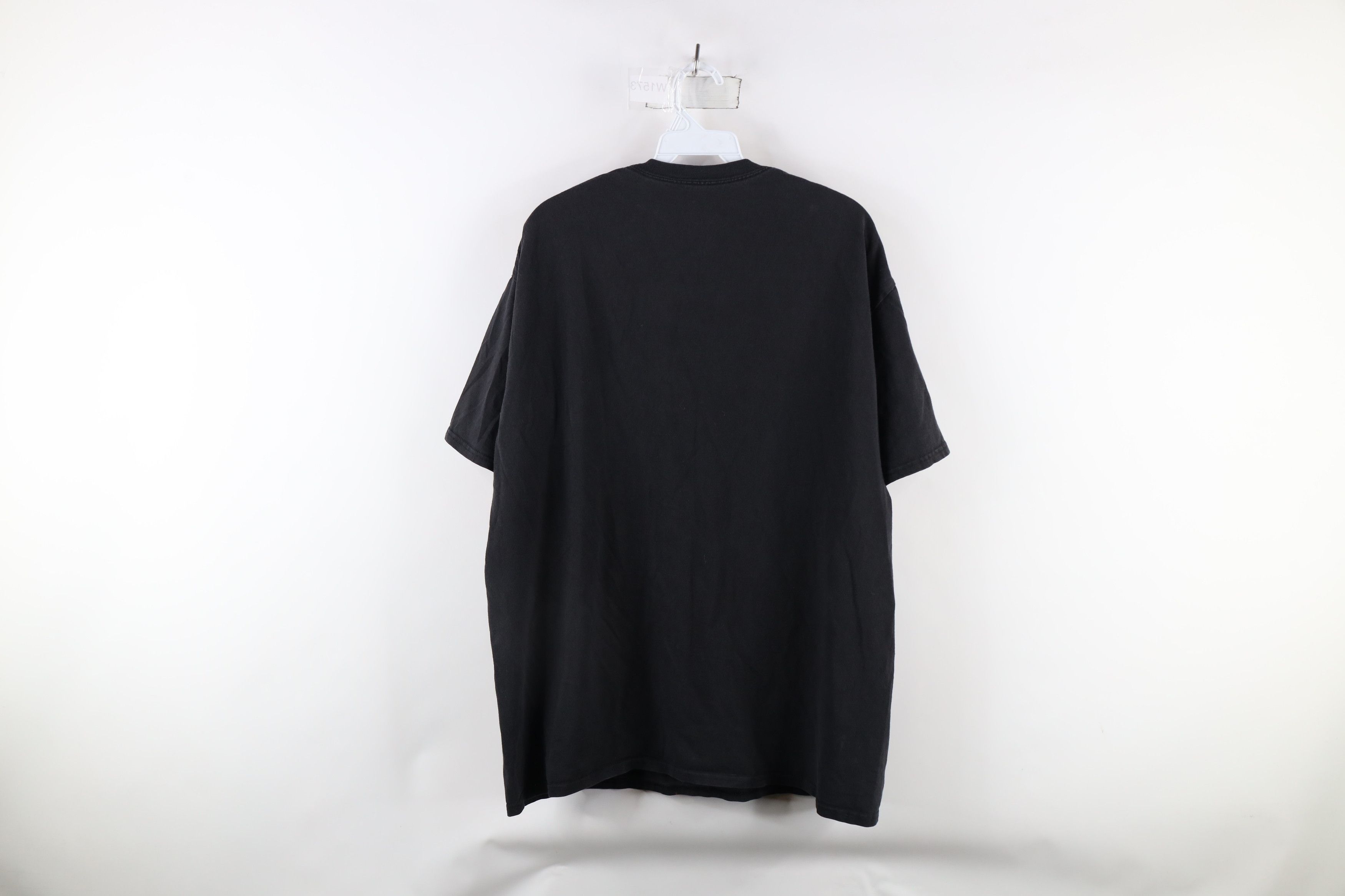Vintage Vintage Streetwear Blank Short Sleeve T-Shirt Black Cotton Size US XL / EU 56 / 4 - 8 Thumbnail
