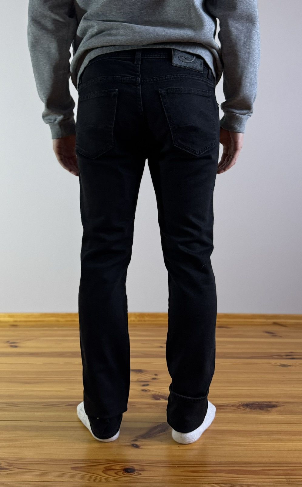 Jacob Cohen Jacob Cohen Black Slim Fit Stretch Jeans Denim Pants 31-33 Size US 33 - 6 Thumbnail