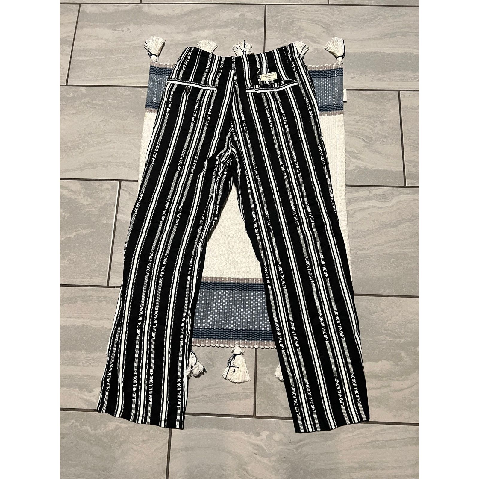 Honor the Gift Honor The Gift Honor Stripe Pant - Black 28 Size US 32 / EU 48 - 2 Thumbnail