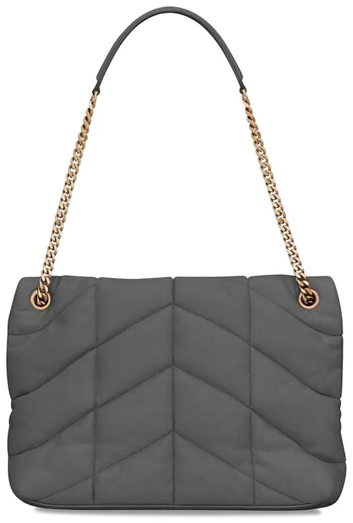 Saint Laurent Paris o1bcso1str0325 Size: OS/Puffer Medium in Grey Size ONE SIZE - 2 Thumbnail