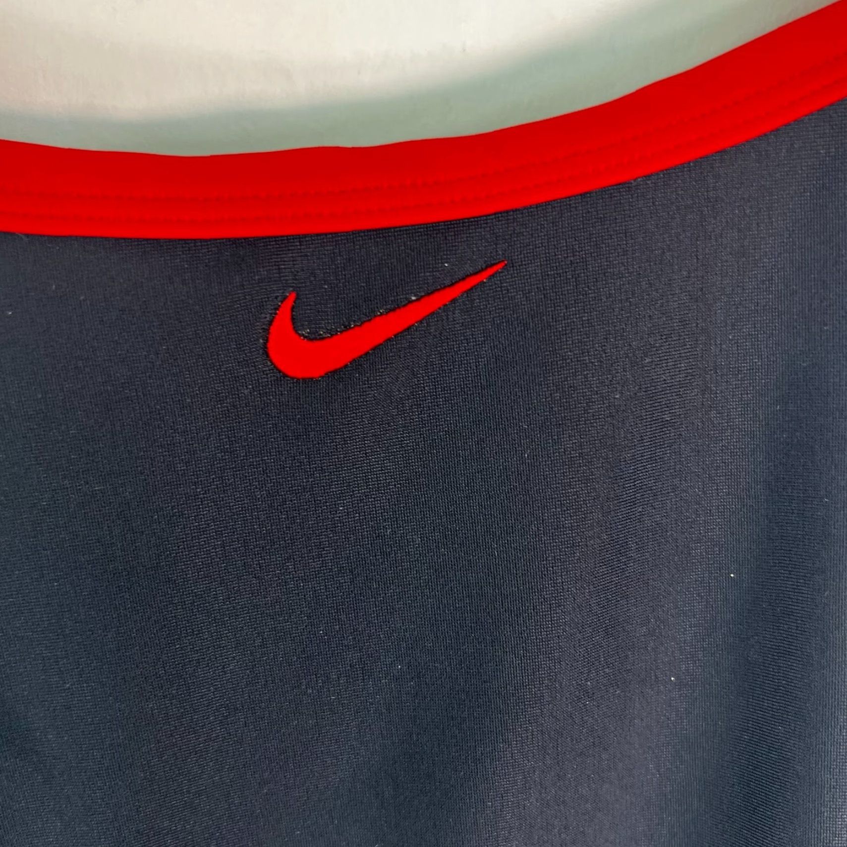 Nike Nike Sleeveless One Piece Bodysuit Women’s Size 4 Black Red Color Block swimsuit swimsuit Size S / US 4 / IT 40 - 3 Thumbnail