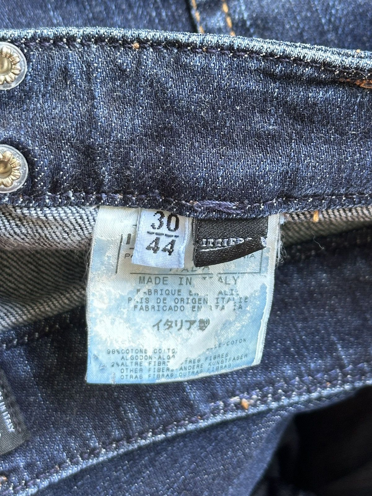 Dolce & Gabbana VTG Dolce & Gabbana Denim Pockets Mini Skirt Blue Size IT 44 Size 30" / US 8 / IT 44 - 12 Thumbnail